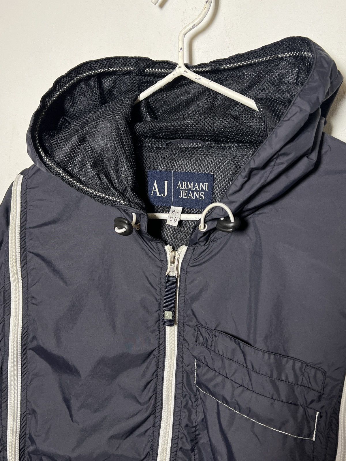Giorgio Armani Armani y2k technical nylon windbreaker Size US L / EU 52-54 / 3 - 5 Thumbnail