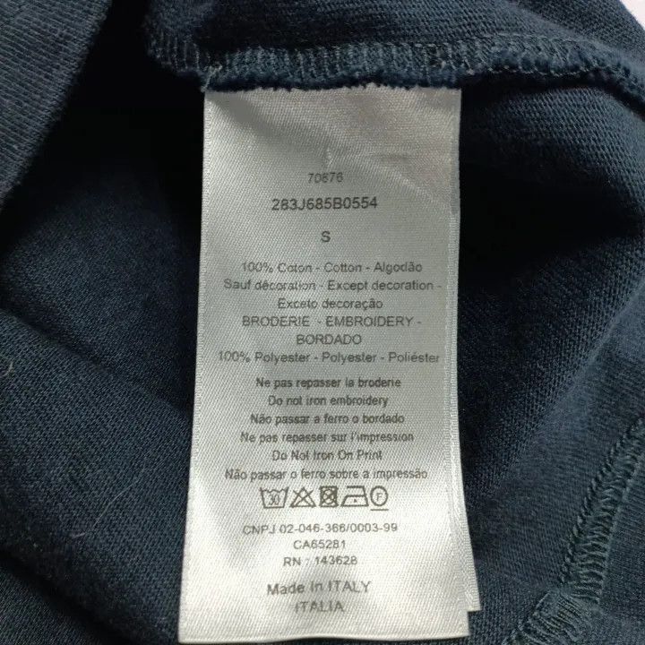 Dior Dior Travis Scott Collaboration Navy T-Shirt 0079-250