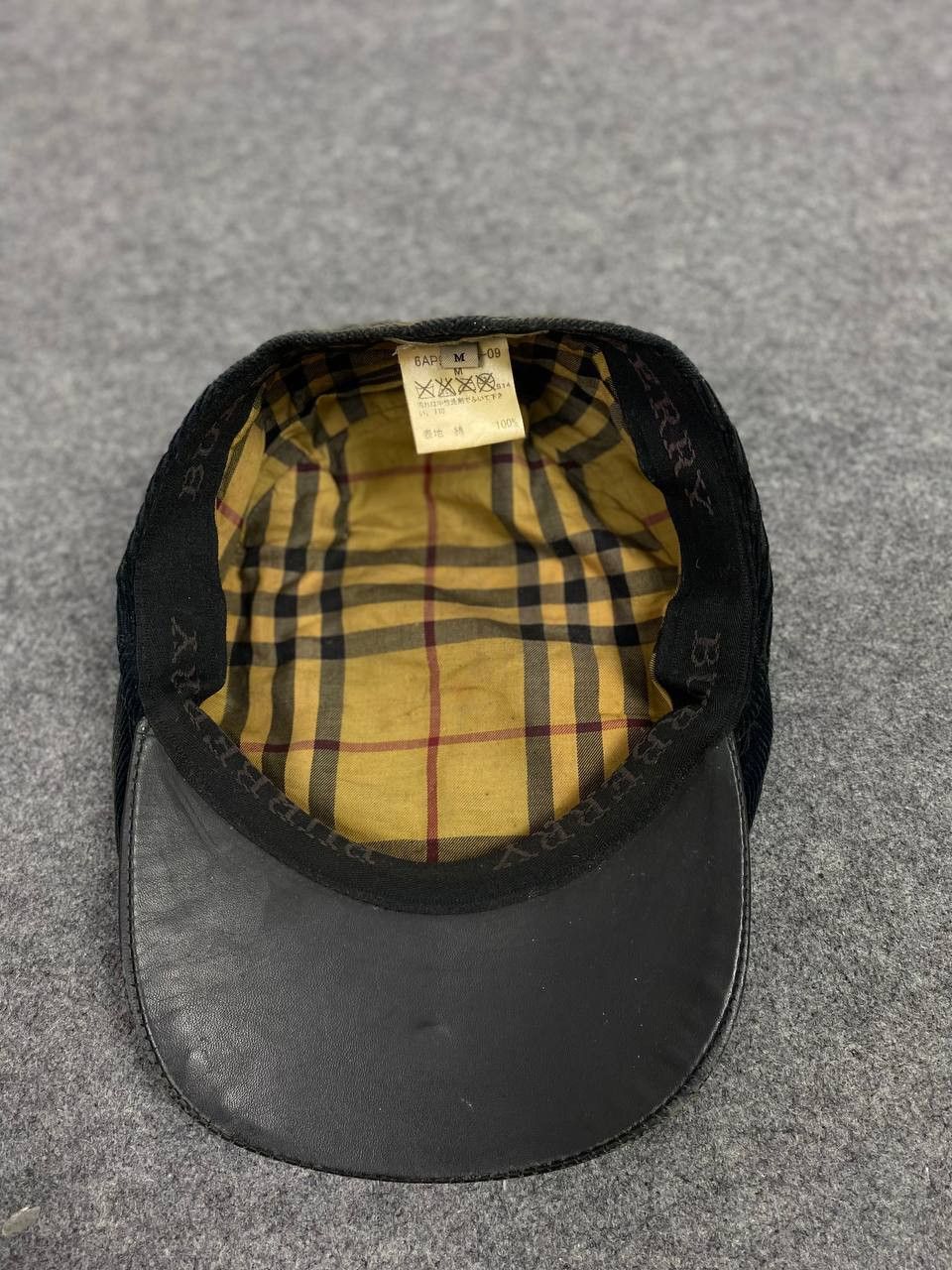 Burberry burberry london corduroy baretta hat nova checkered lining Size ONE SIZE - 7 Thumbnail