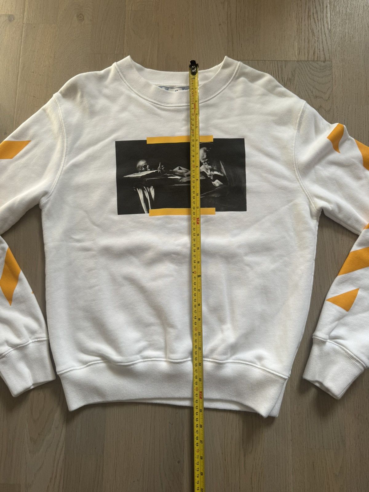 Off-White OFF-White sweatshirt REAL MEASUREMENTS IN PHOTOS BY Size US S / EU 44-46 / 1 - 5 Thumbnail