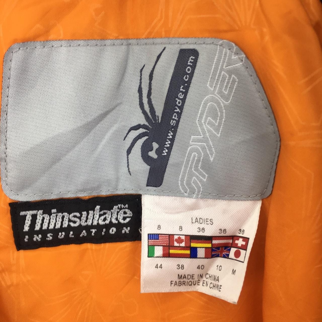 Spyder Vtg SPYDER THINSULATE INSULATION Winter Ski Size M / US 6-8 / IT 42-44 - 3 Thumbnail