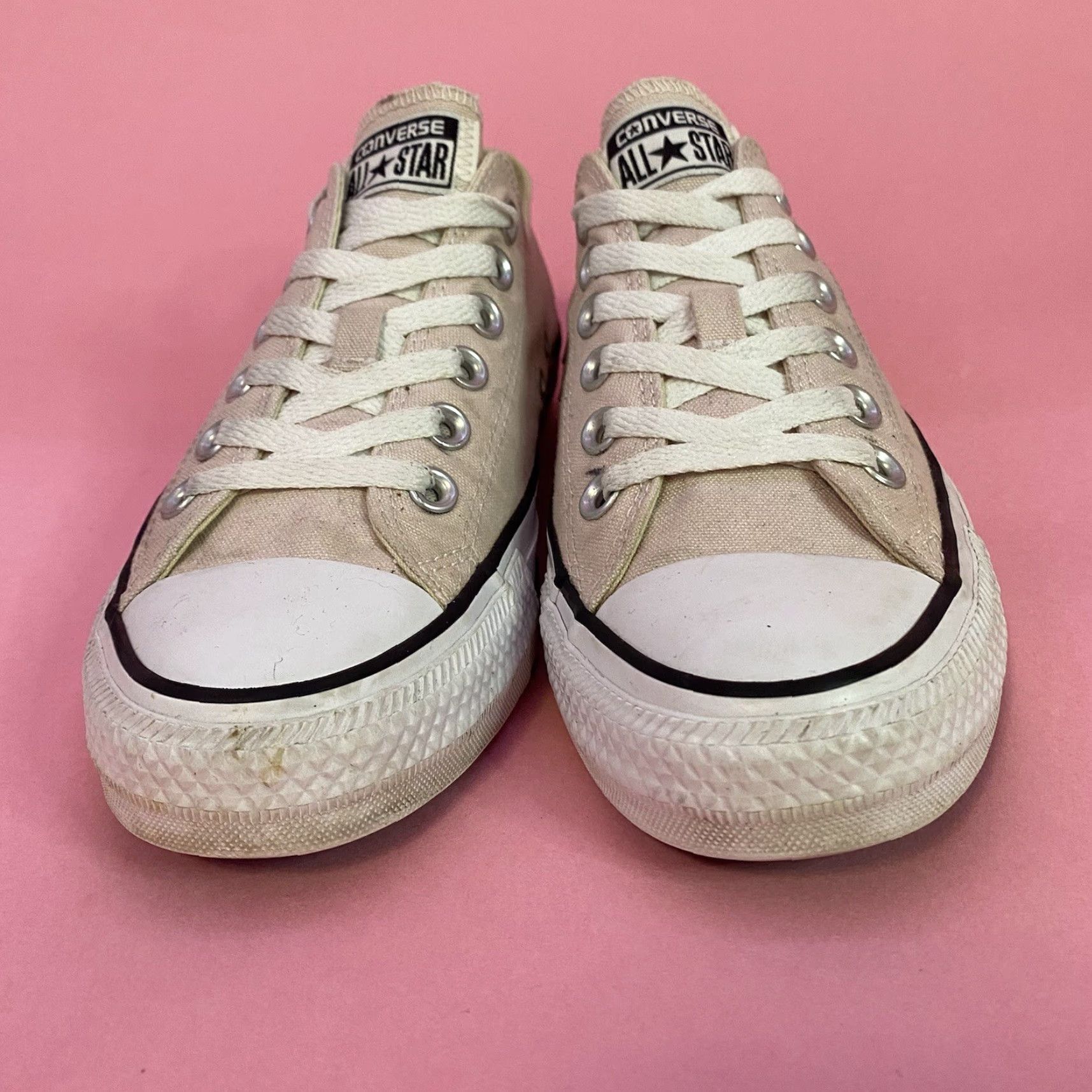 Converse Converse All Star Chuck Taylor OX Sneakers 159621F Rose Pink Mens 5 Womens 7 Shoes Sneaker Walking Outdoors Colorful Lightweight Breathable Logo Size US 5 / IT 35 - 7 Thumbnail