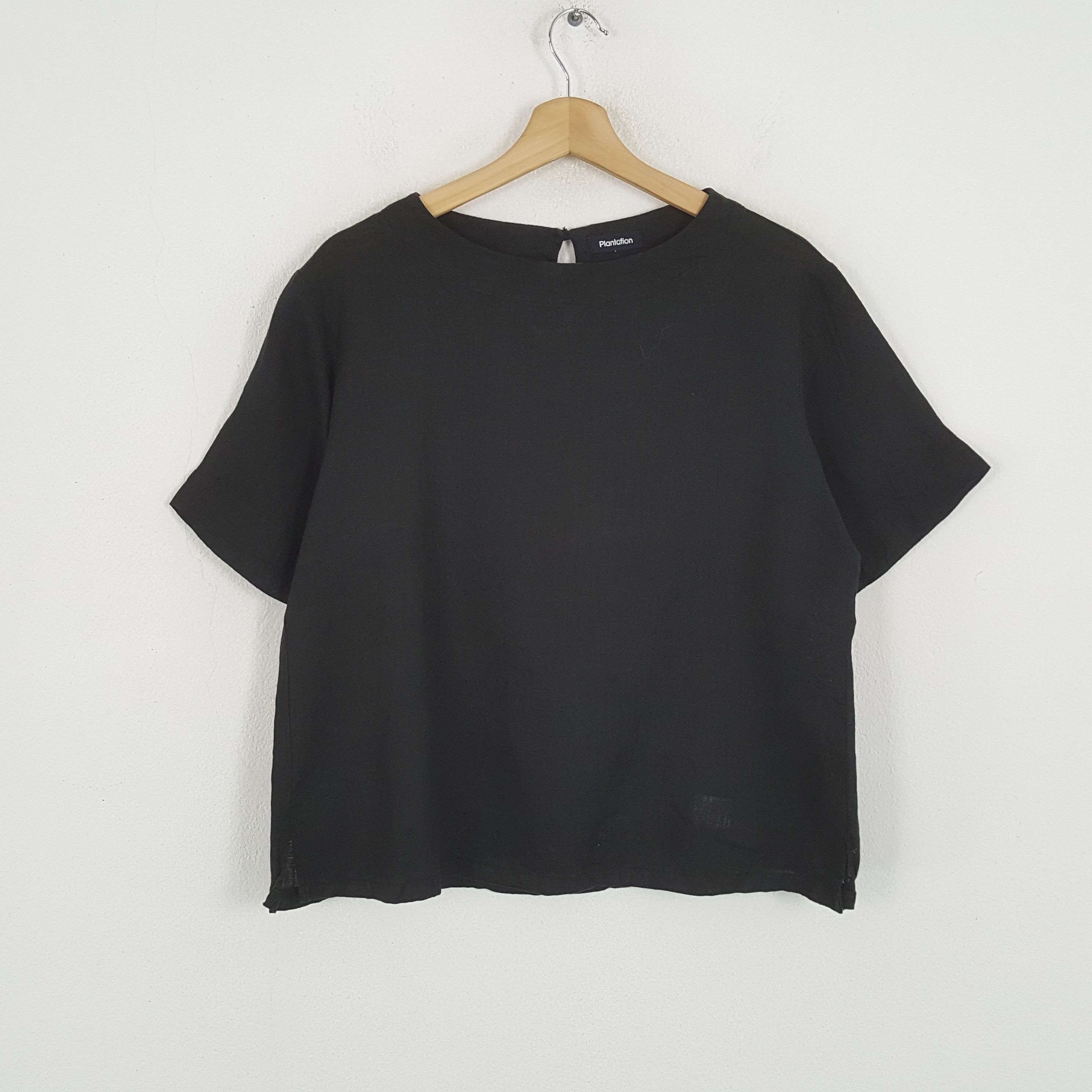 Issey Miyake × Japanese Brand × Vintage Vintage PLANTATION by ISSEY MIYAKE Japanese Designer T-Shirt Size L / US 10 / IT 46 - 1 Thumbnail