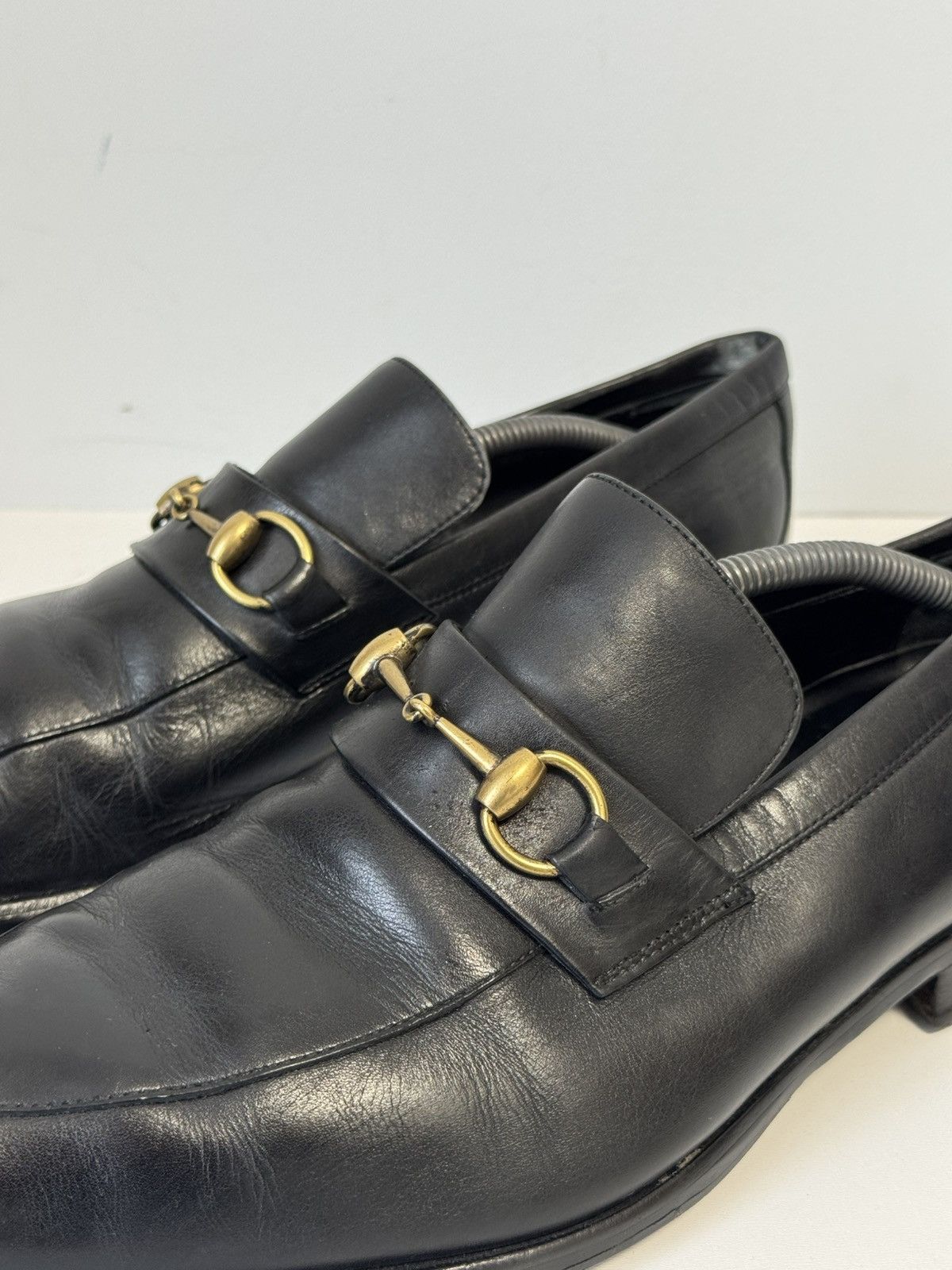 Gucci Gucci - Mens Leather Loafers size 44 Size US 10.5 / EU 43-44 - 4 Thumbnail