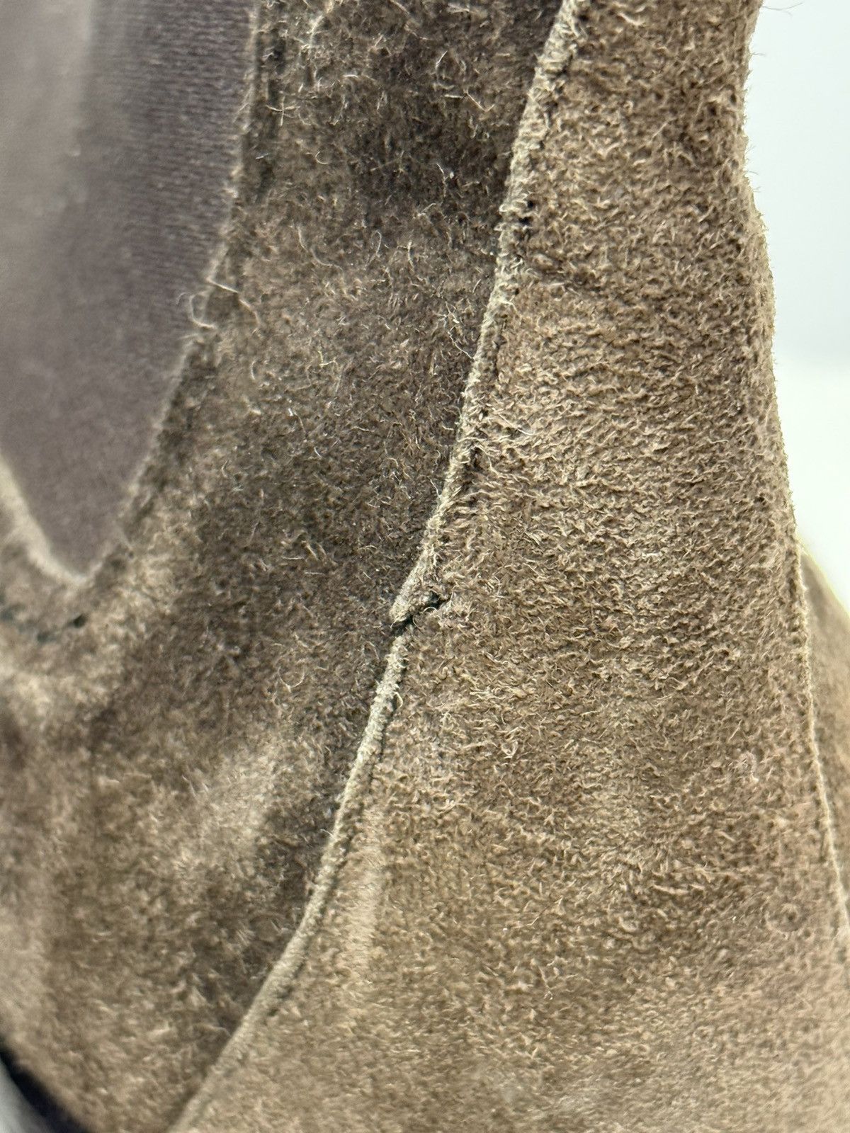 Yves Saint Laurent Yves Saint Laurent Rive Gauche Suede Boots Size US 9 / EU 42 - 5 Thumbnail