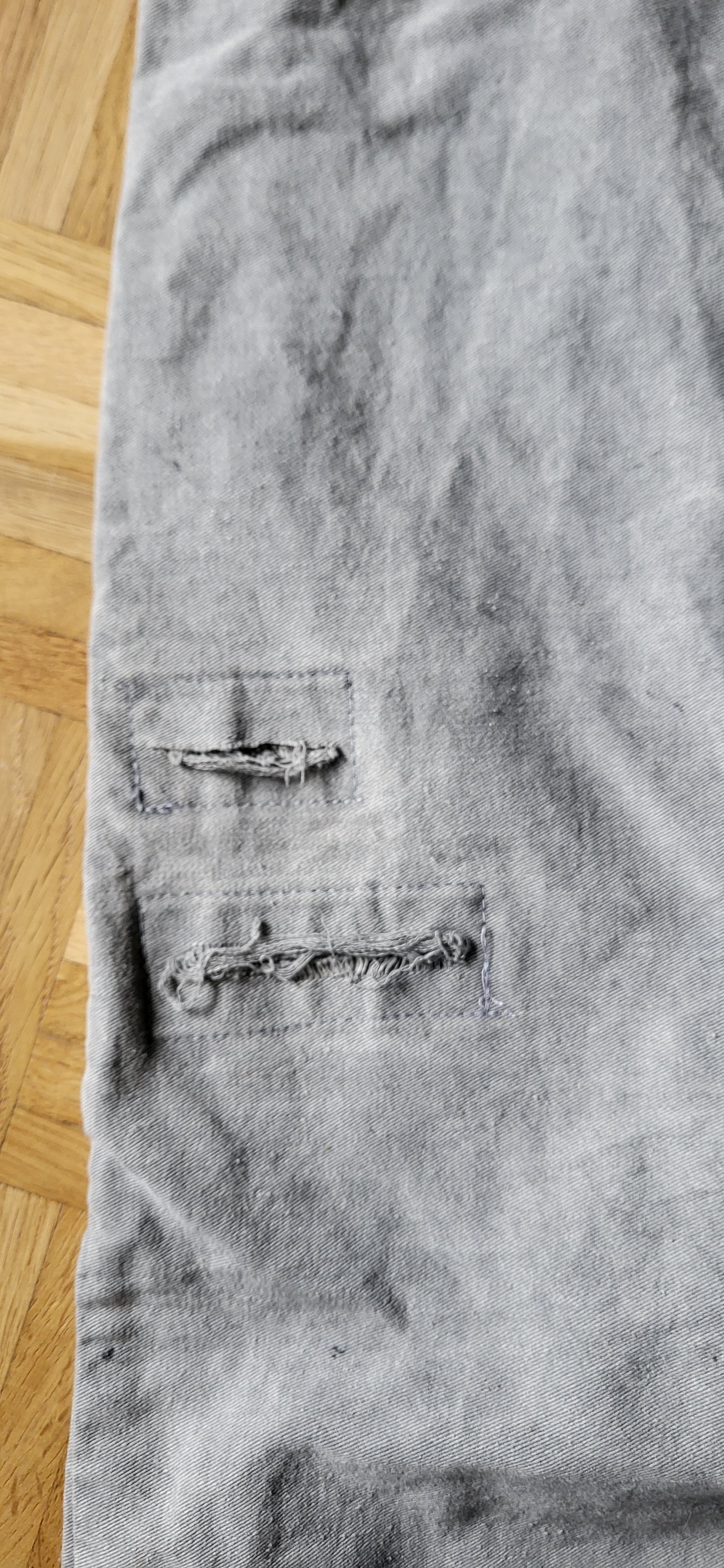 Other y2k balenciaga type distressed baggy jeans Size US 32 / EU 48 - 4 Thumbnail