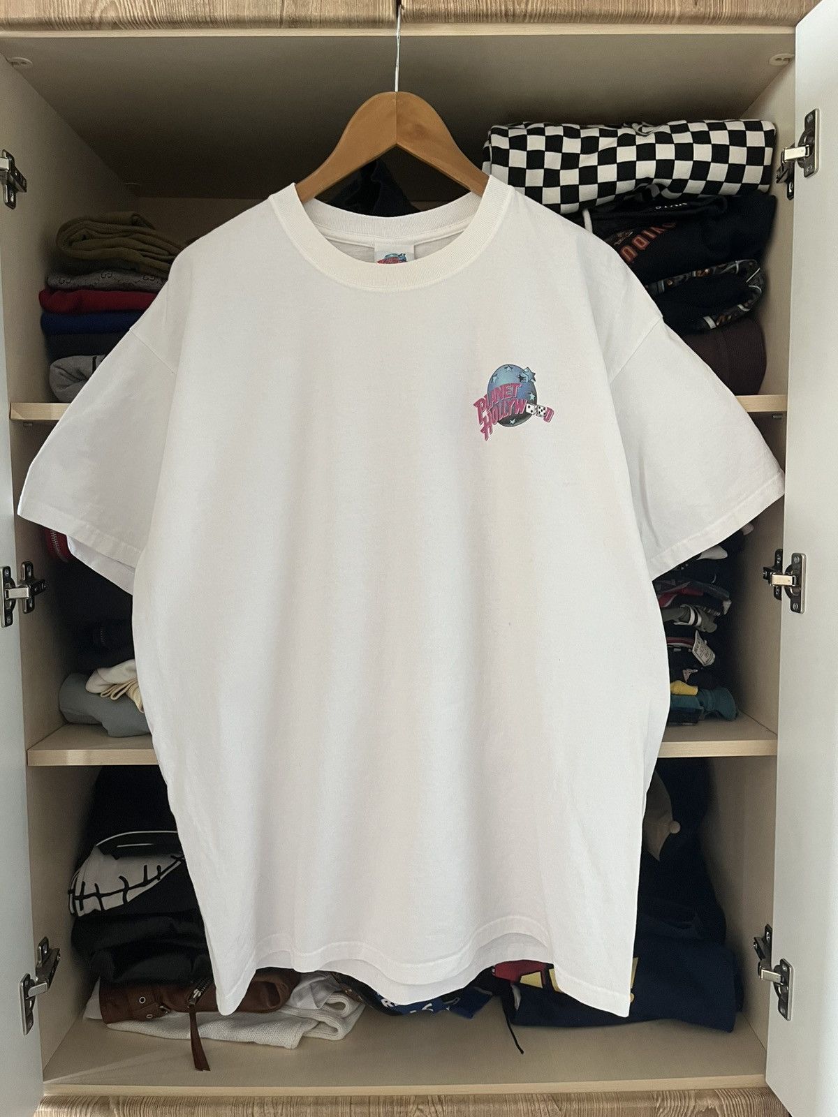 Planet Hollywood Vintage 1998 Planet Hollywood y2K Tee Size US L / EU 52-54 / 3 - 2 Thumbnail