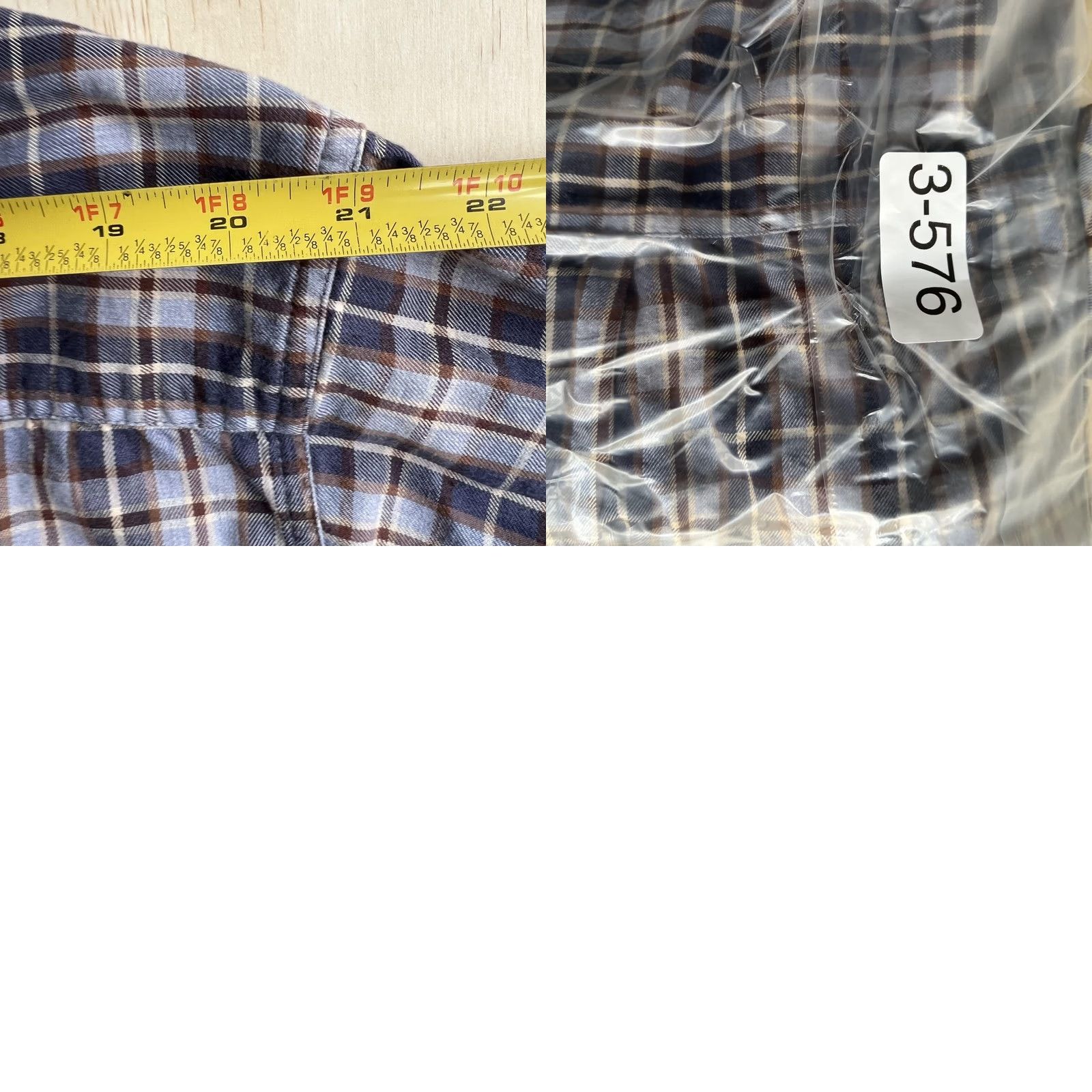 Vintage Woolrich Shirt Mens XL Blue Brown Plaid Long Sleeve Button Front Cotton Twill Button-Down Pocket Mens XL Shirt Plaid Woolrich Size US XL / EU 56 / 4 - 9 Thumbnail
