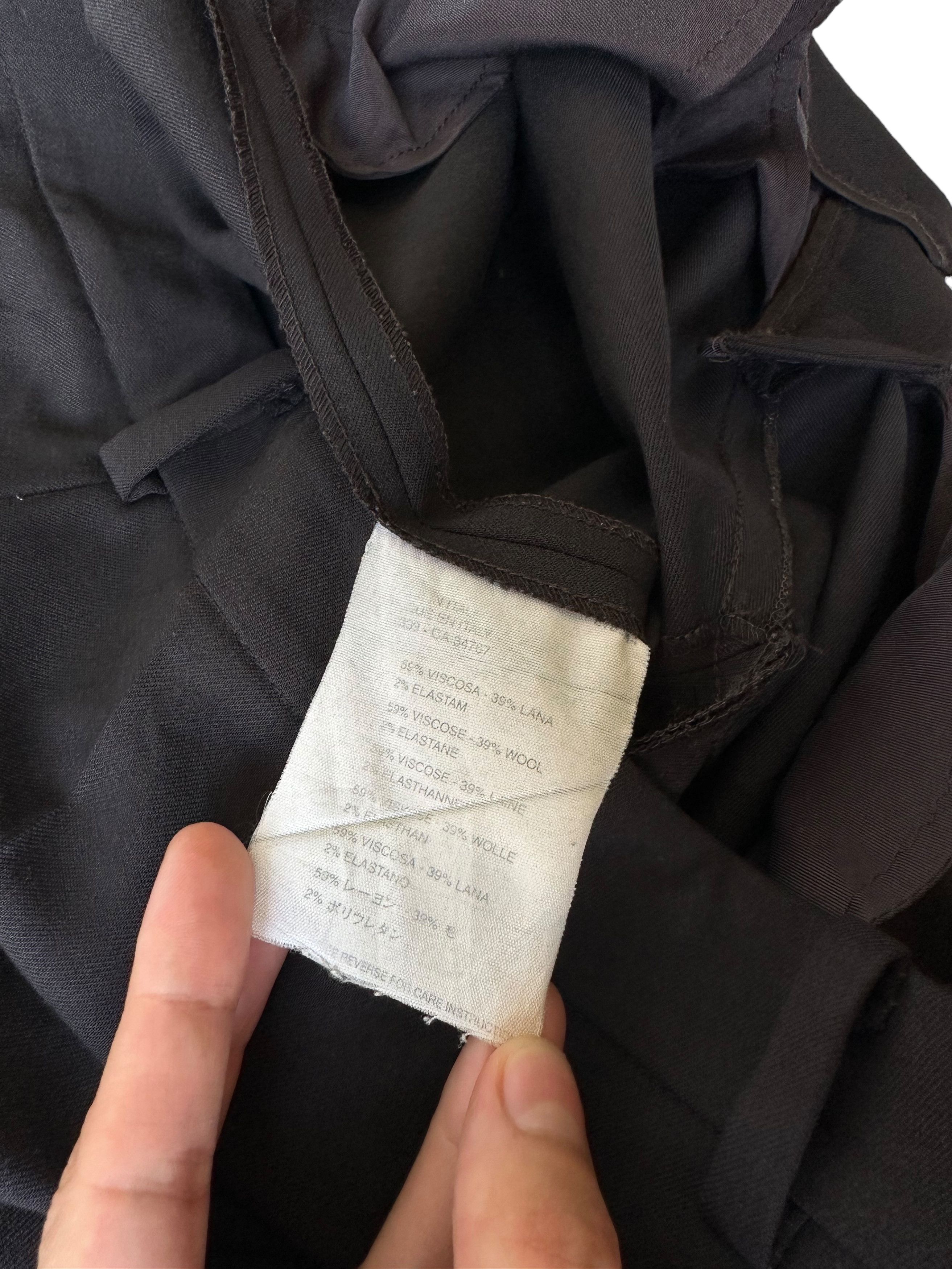 Miu Miu y2k Vintage MIU MIU Low Rise Wool Pants IT40/US4/S Size 27" / US 4 / IT 40 - 4 Thumbnail