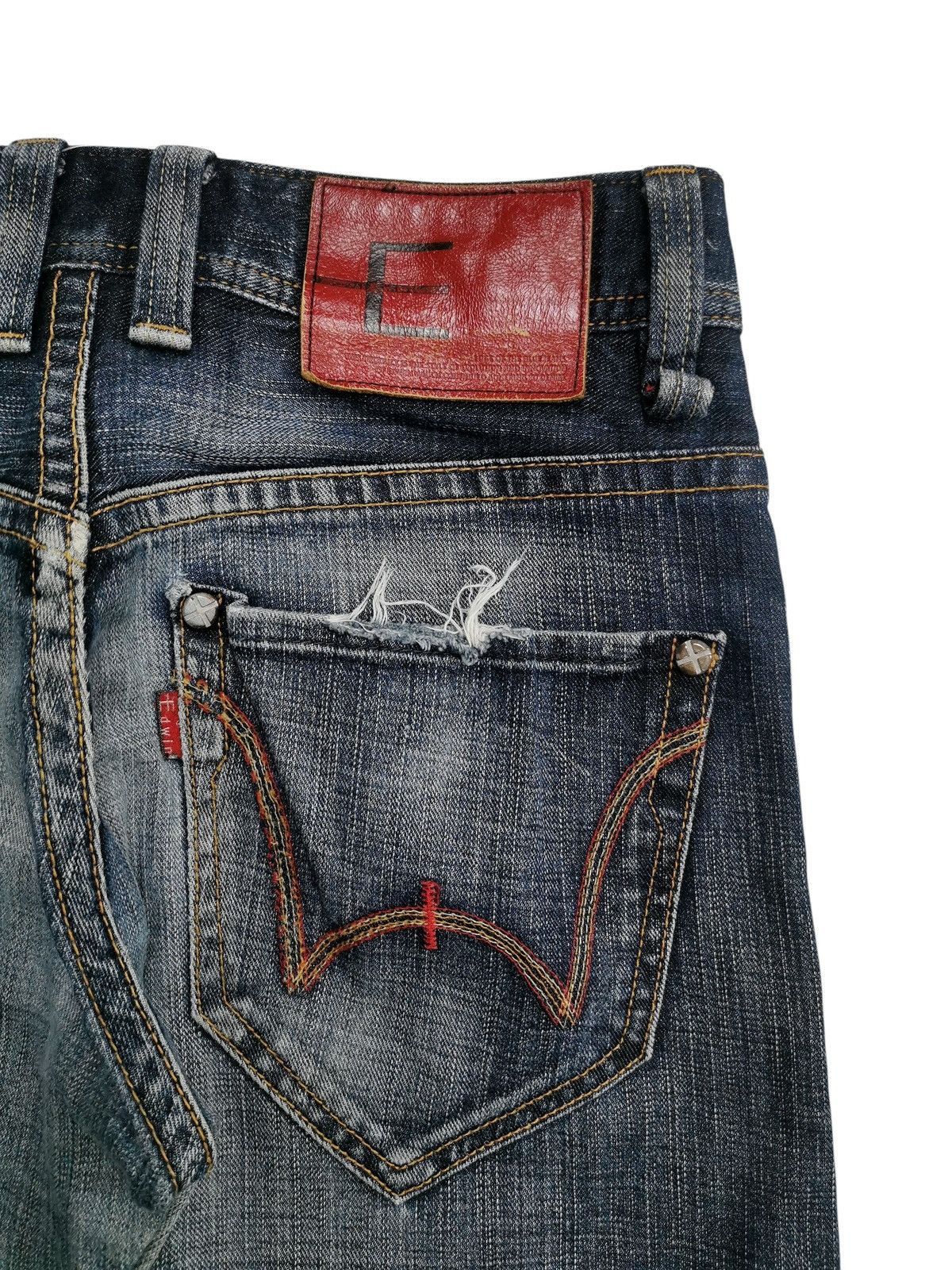 Edwin Vintage Edwin E Function Engineered Curved Leg Jeans Pants Size US 29 - 5 Thumbnail