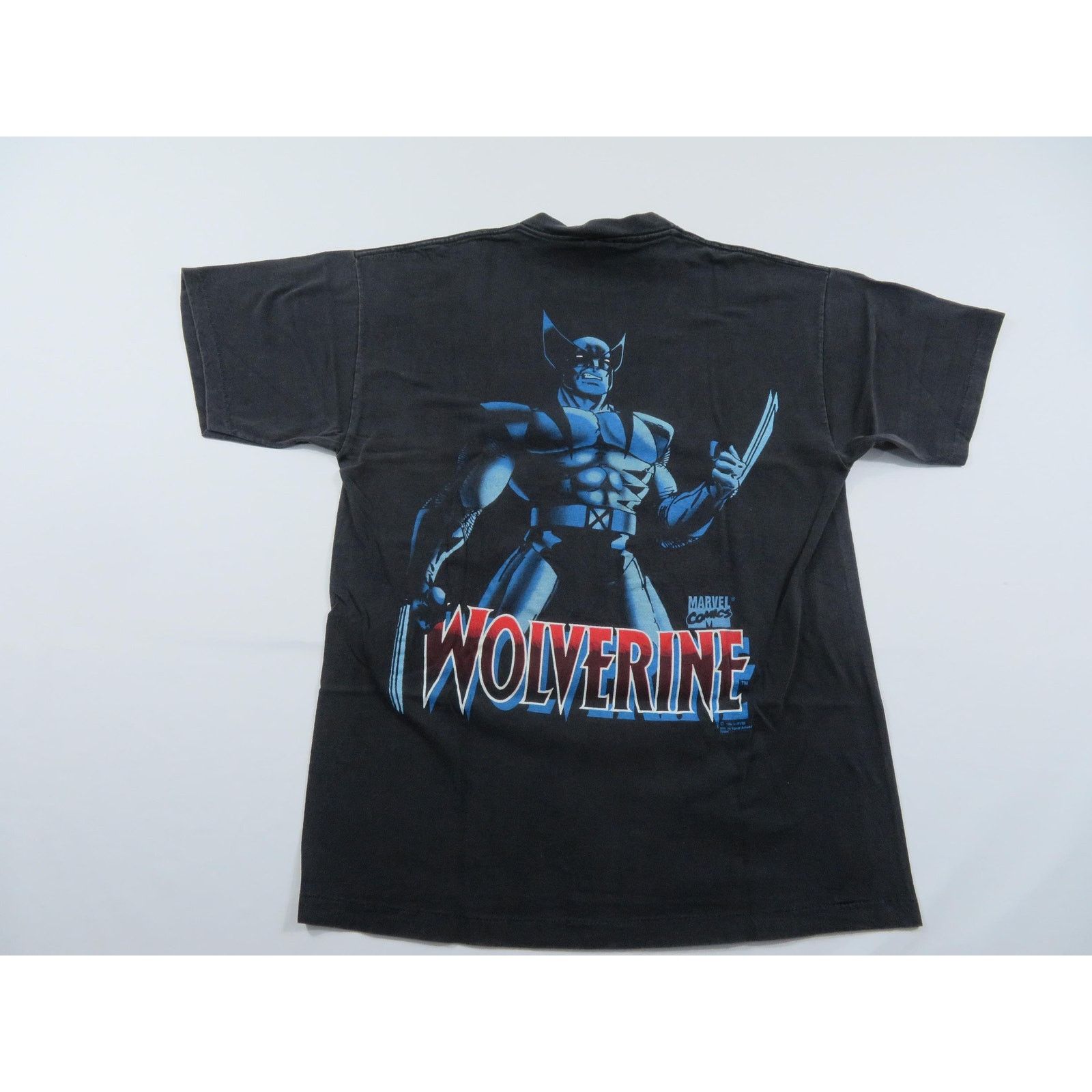 Signal Sport X-MEN Wolverine Mavel Comics T-Shirt Double Sided Sz L 1994 Size US L / EU 52-54 / 3 - 3 Thumbnail