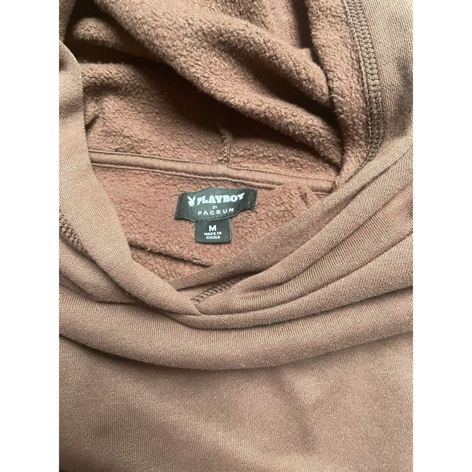 Playboy Playboy x Pacsun Mocha Brown Puff Print Hoodie Size M / US 6-8 / IT 42-44 - 2 Thumbnail