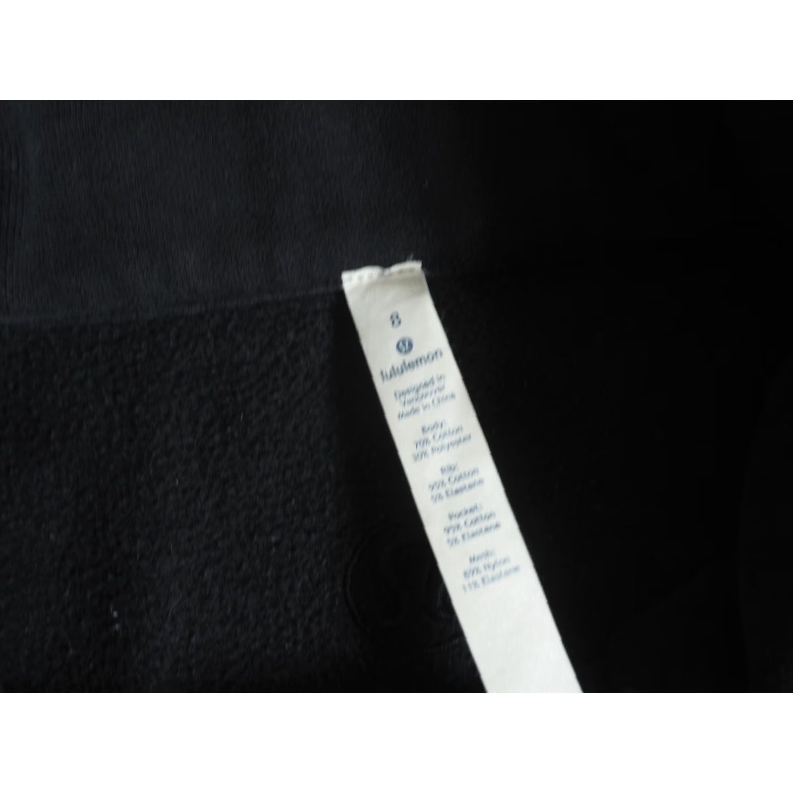 Lululemon Lululemon Full Zip Black Athleisure Jacket Womens 8 Running & Jogging Sweatshirt Sportswear Size M / US 6-8 / IT 42-44 - 5 Thumbnail