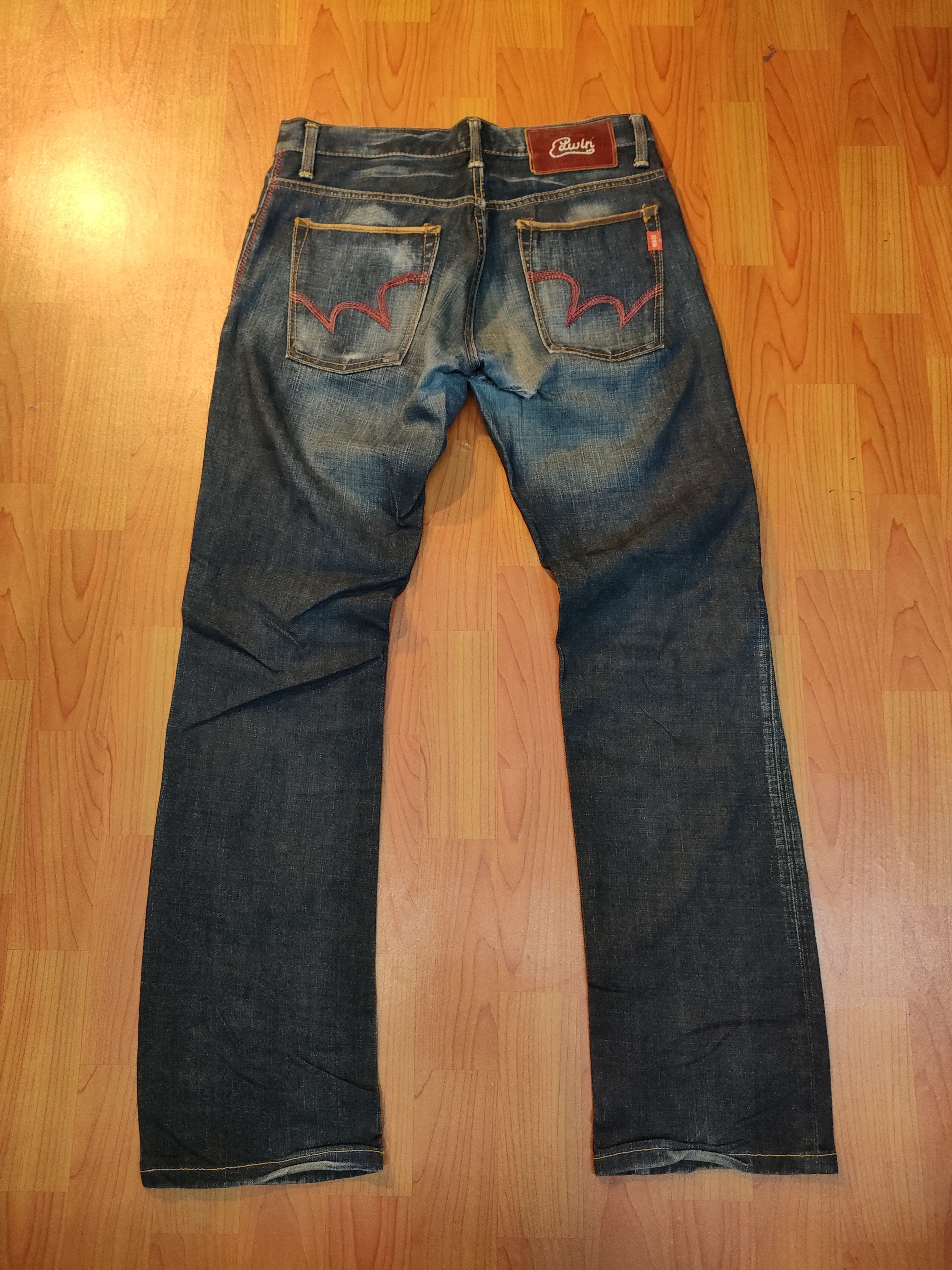Edwin × If Six Was Nine × Japanese Brand Flare🔥🔥 Edwin Blue Trip Jeans Size US 31 - 3 Thumbnail