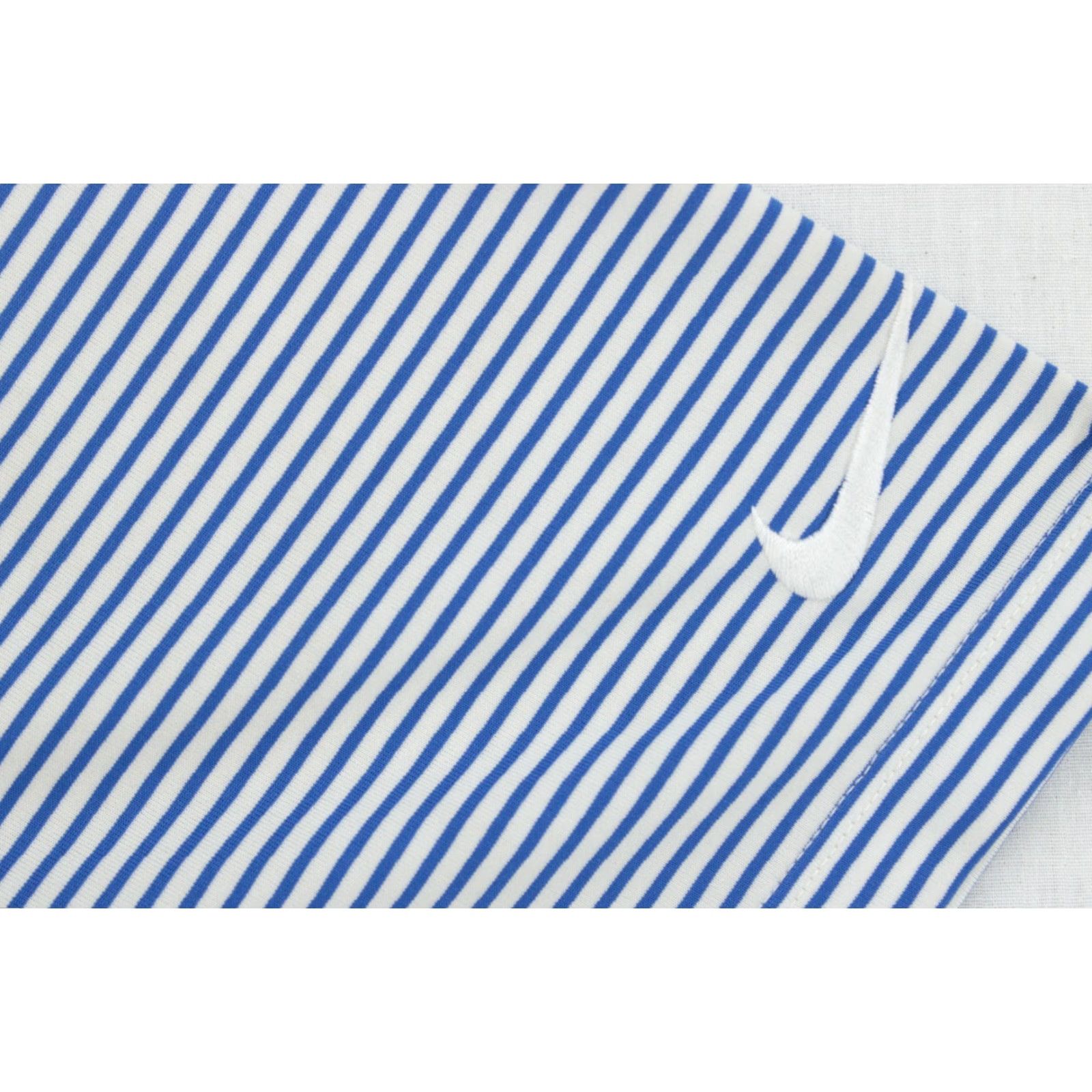 Nike Nike Golf Dri-Fit Polo Shirt Men's 2XL Blue White Striped Standard Fit Preppy Shirt Polo Nike Golf Dri-Fit 2XL Men Blue Striped Preppy Size US XXL / EU 58 / 5 - 5 Thumbnail