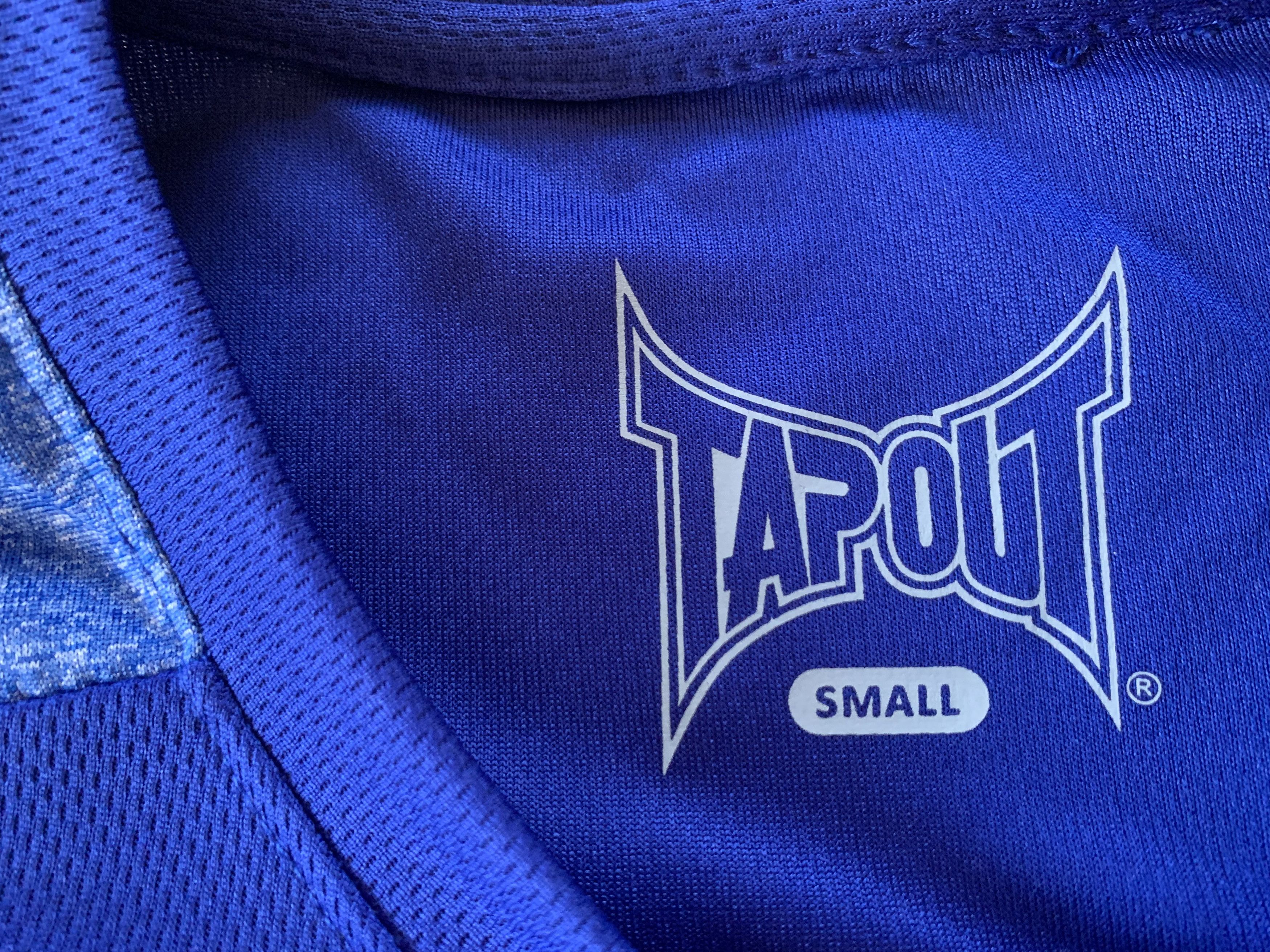 Sports Specialties × Tapout Tapout Mini Logo Blue Training T Shirt Size US S / EU 44-46 / 1 - 6 Thumbnail