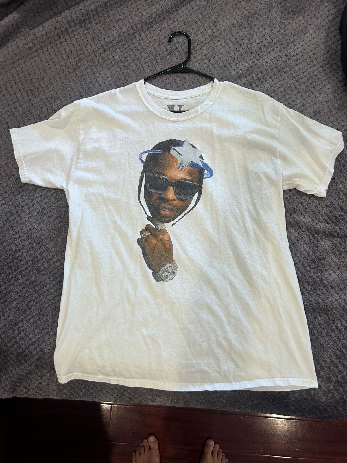 Vlone Pop Smoke Halo Vlone shirt Size US L / EU 52-54 / 3 - 1 Thumbnail