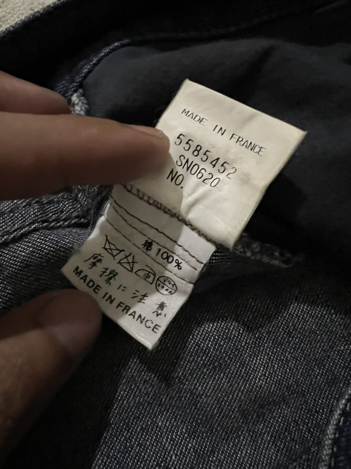Christophe Lemaire Christophe Lemaire 🇫🇷 Super Flare Hem Honeycomb Wash Denim Size US 31 - 13 Thumbnail