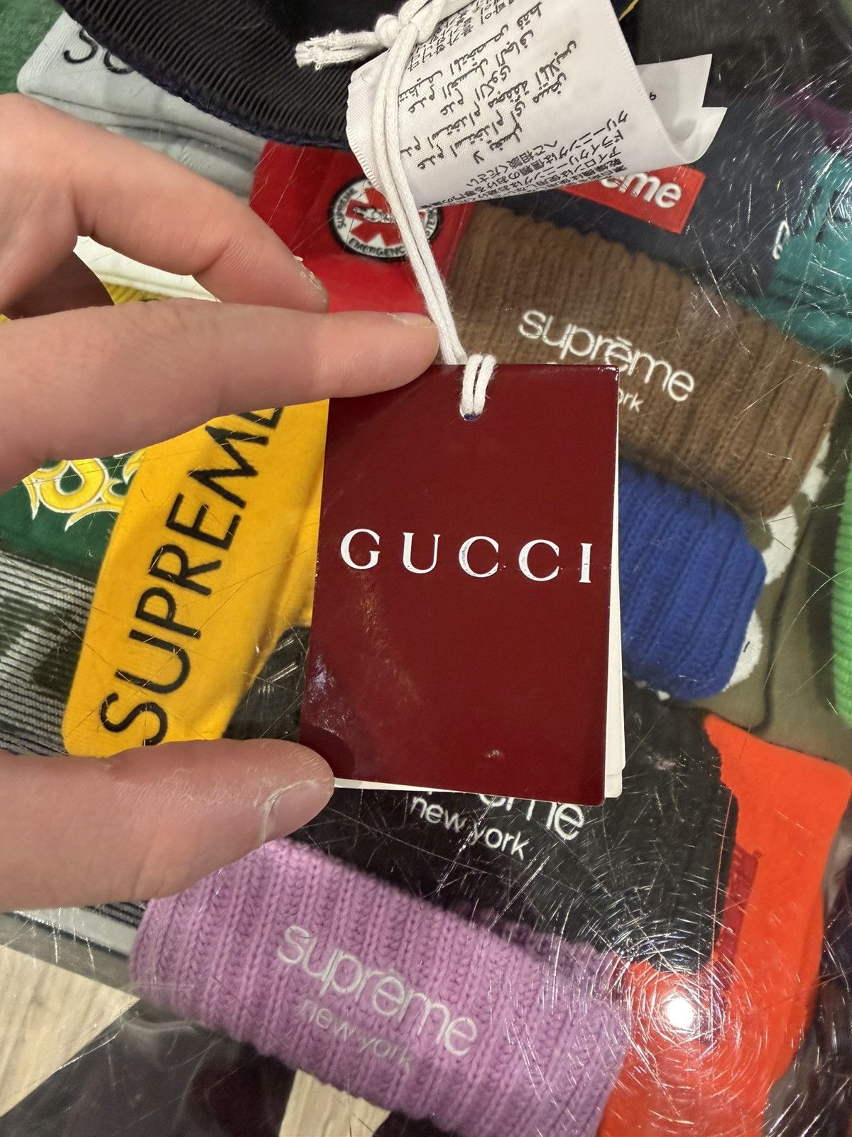 Gucci Gucci GG Canvas baseball hat navy blue Size: L Size ONE SIZE - 6 Thumbnail