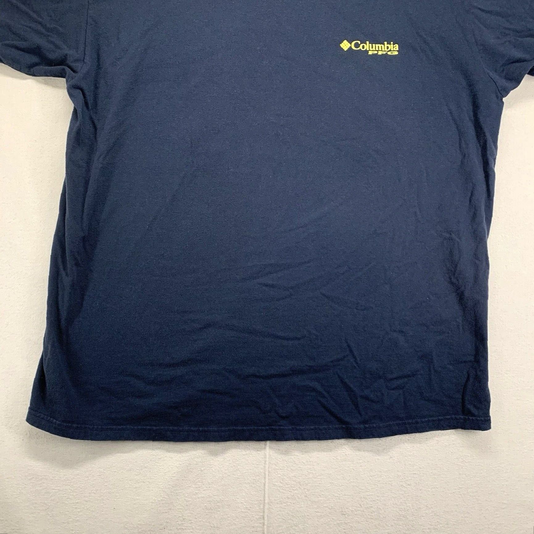 Vintage VINTAGE Columbia PFG T-Shirt Fish Graphic Print Short Sleeve Cotton Men XL Blue 90s Bass Size US XL / EU 56 / 4 - 7 Thumbnail