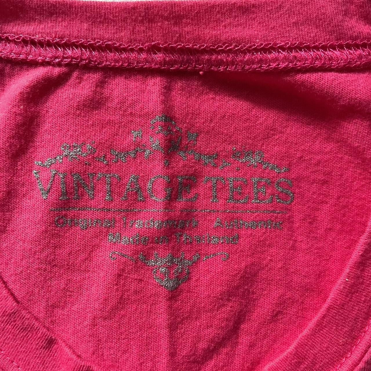 Vintage Pink Y2K “Cool” Rhinestone Tee Size ONE SIZE - 6 Thumbnail