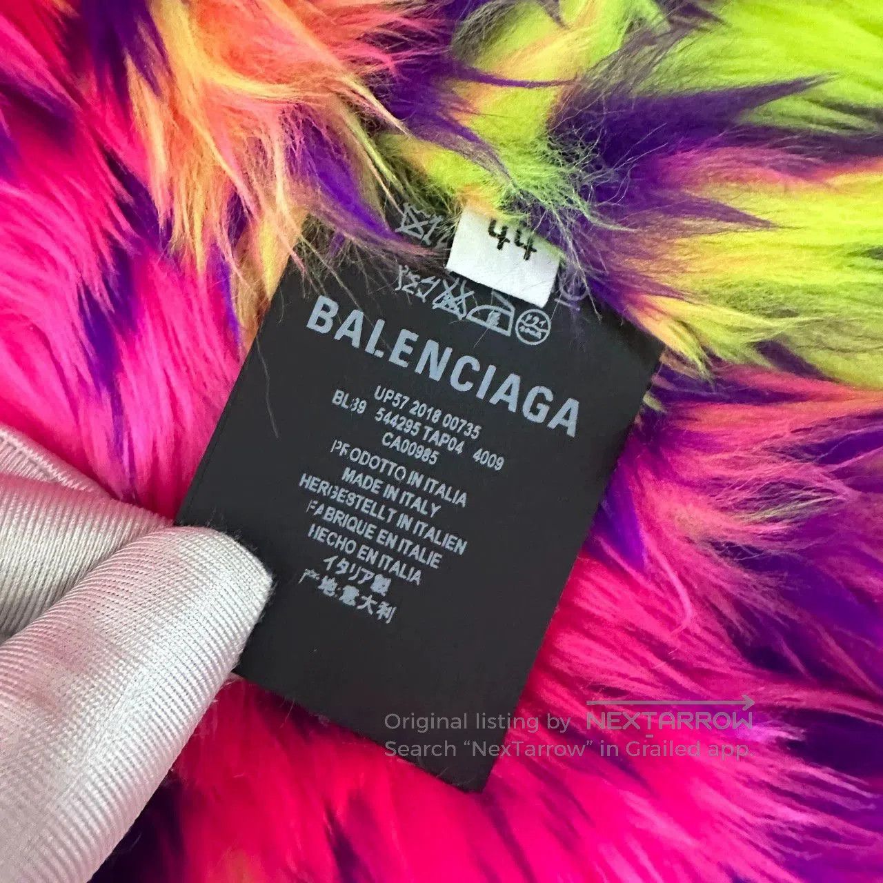 Balenciaga Balenciaga Colorful Patchwork Denim Vest. Size US L / EU 52-54 / 3 - 4 Thumbnail