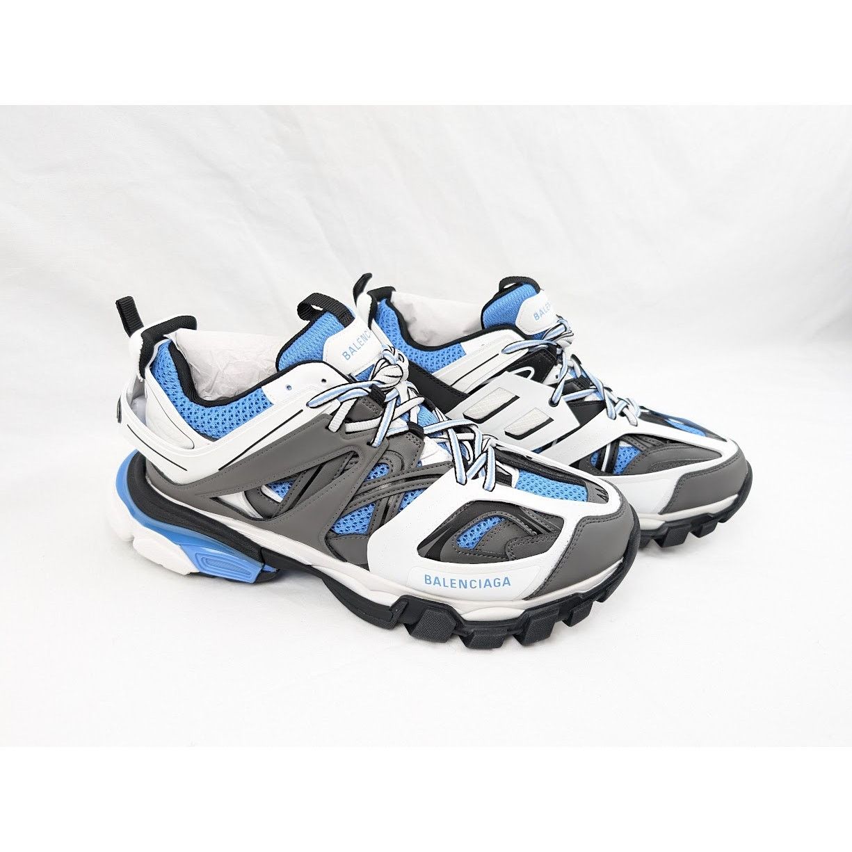 Balenciaga o1rshd1 Rubber Track Sneakers in Multicolor Size US 11 / EU 44 - 11 Thumbnail
