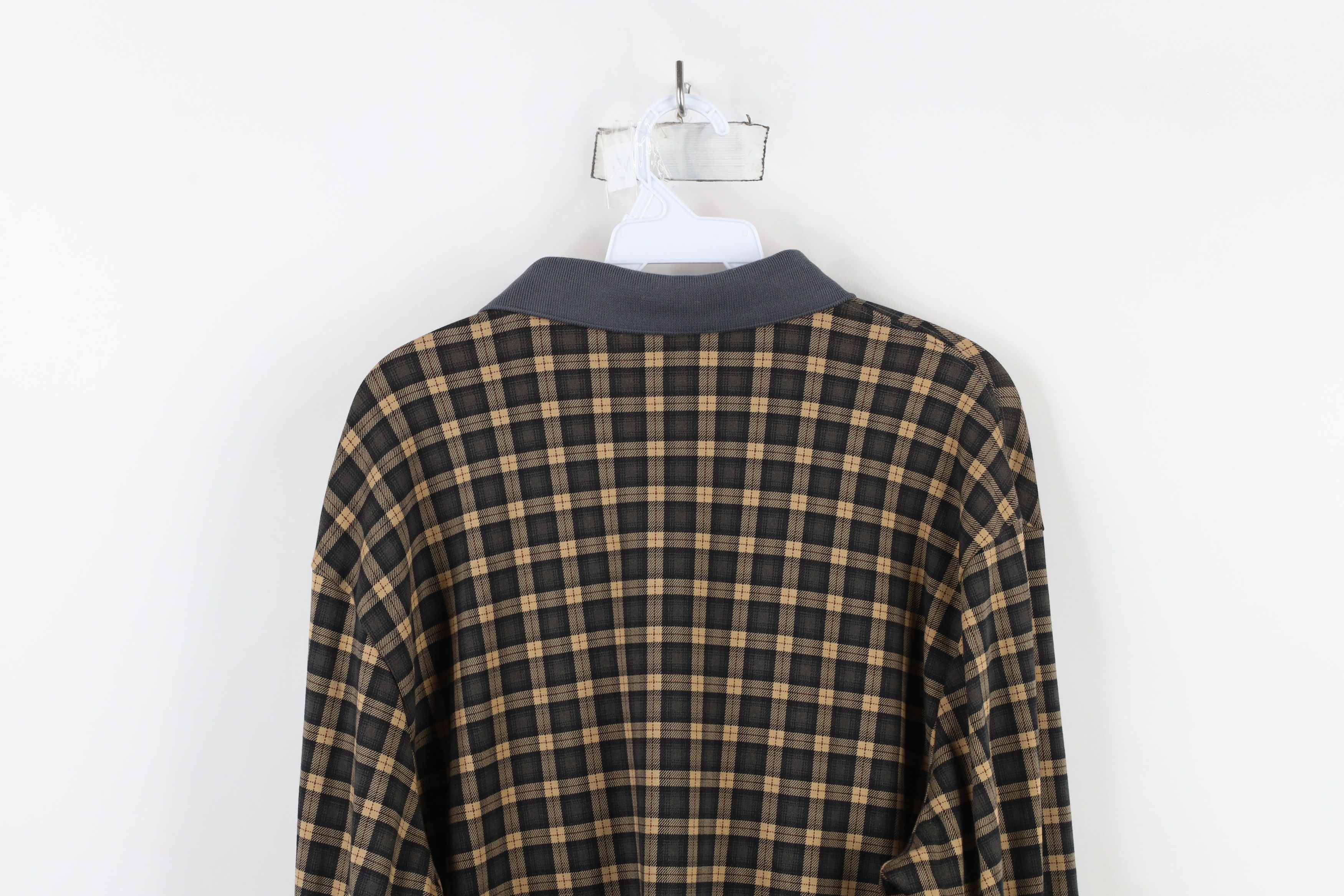Lands' End × Vintage Vintage Y2K Lands End Soft Cotton Touch Long Sleeve Polo Size US XL / EU 56 / 4 - 10 Thumbnail