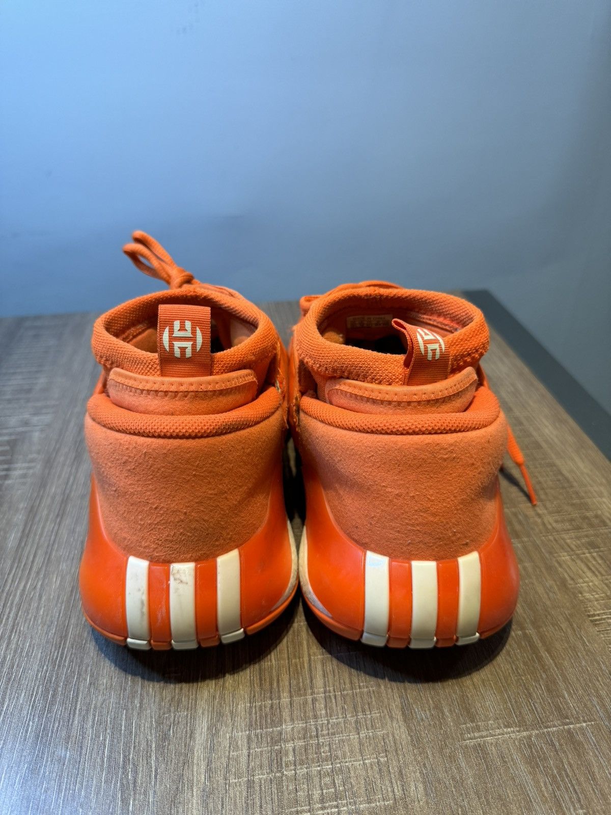 Adidas Adidas Harden Vol. 7 Impact Size 12.5 Orange Basketball Shoe Size US 12.5 / EU 45-46 - 4 Thumbnail