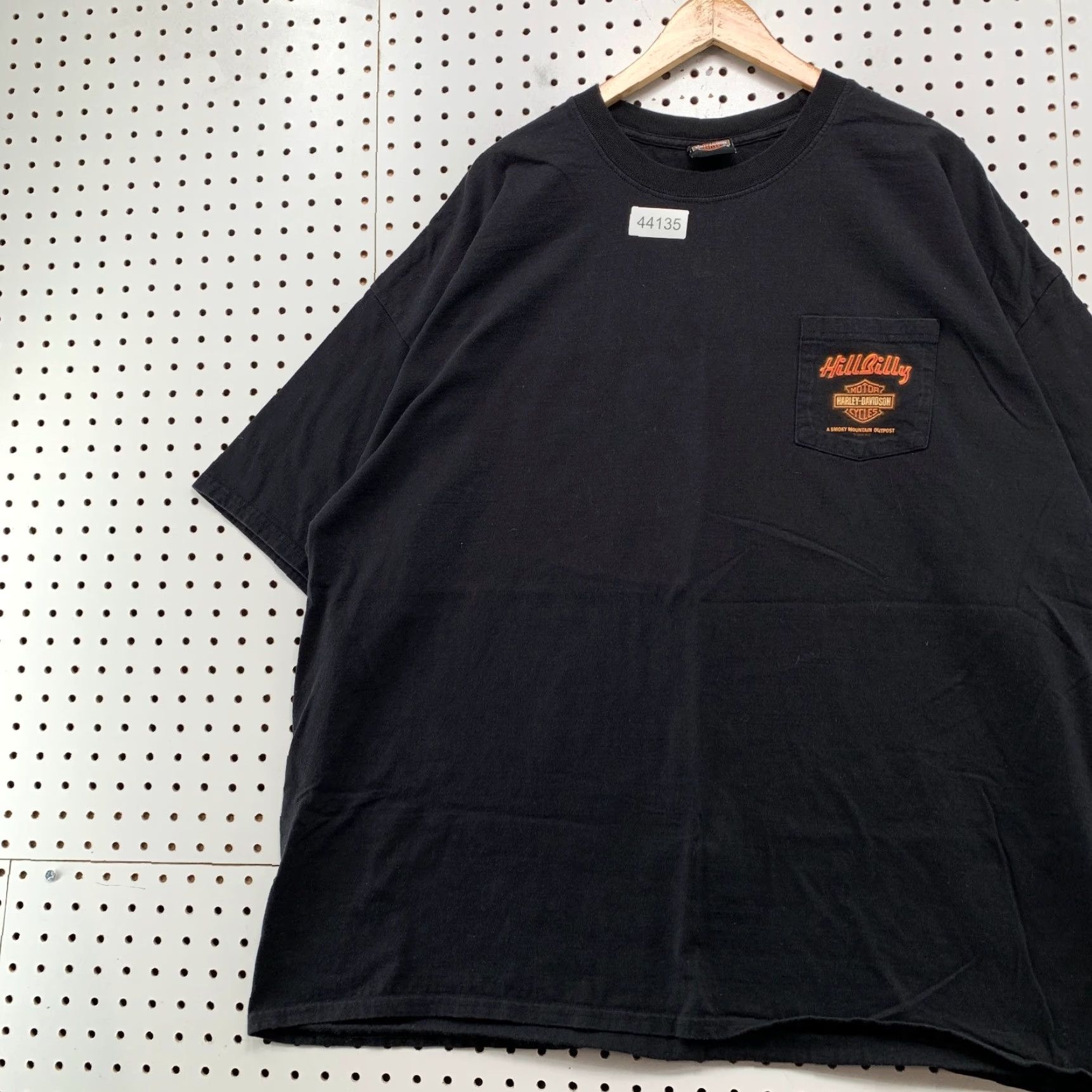 Harley Davidson Harley-Davidson Pocket Shirt Mens Large Black Hill Billy Smoky Mountain Outpost Size US L / EU 52-54 / 3 - 3 Thumbnail