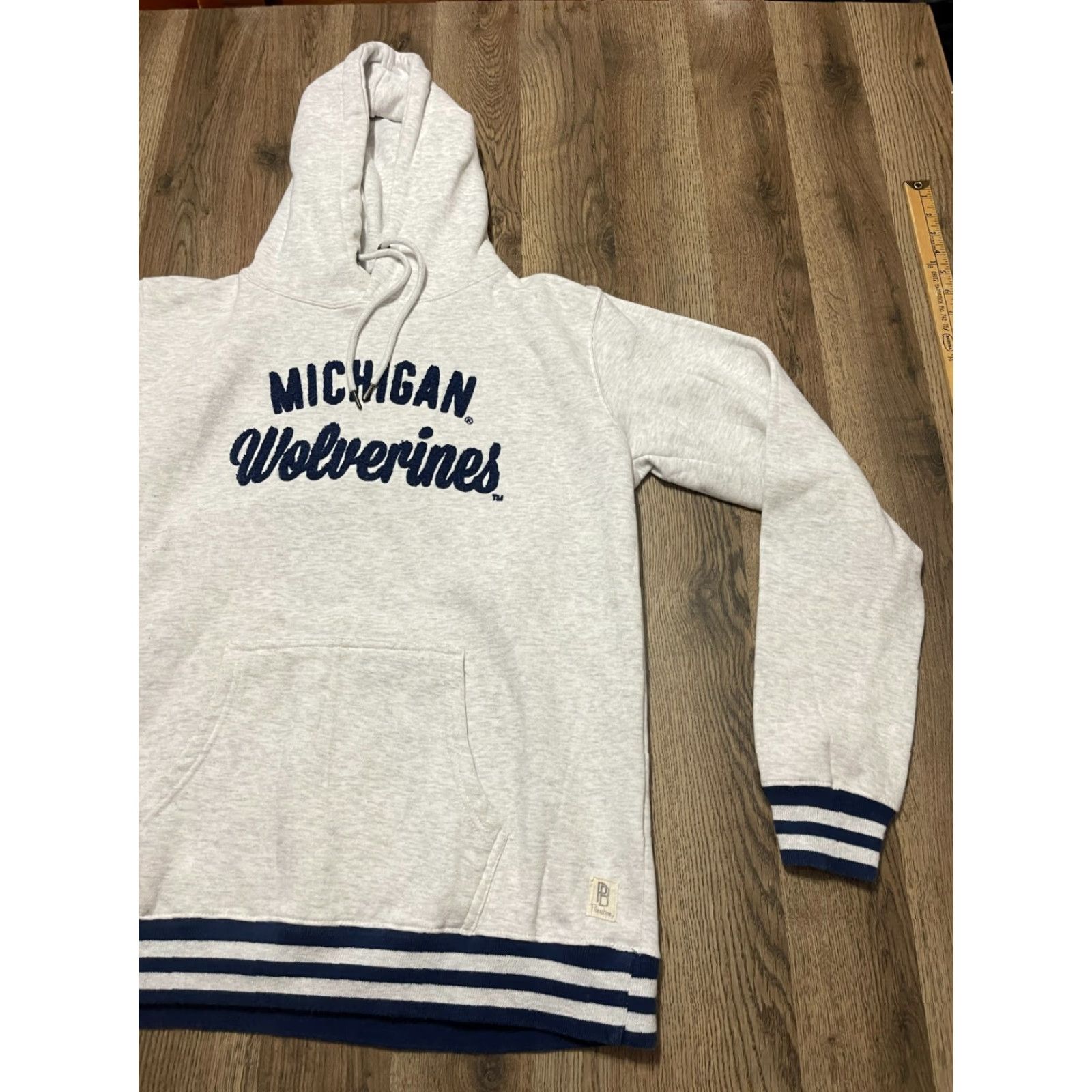 Vintage Royce Apparel Hoodie Womens XL Michigan Wolverines Pullover Drawstring White Casual Size XL / US 12-14 / IT 48-50 - 4 Thumbnail