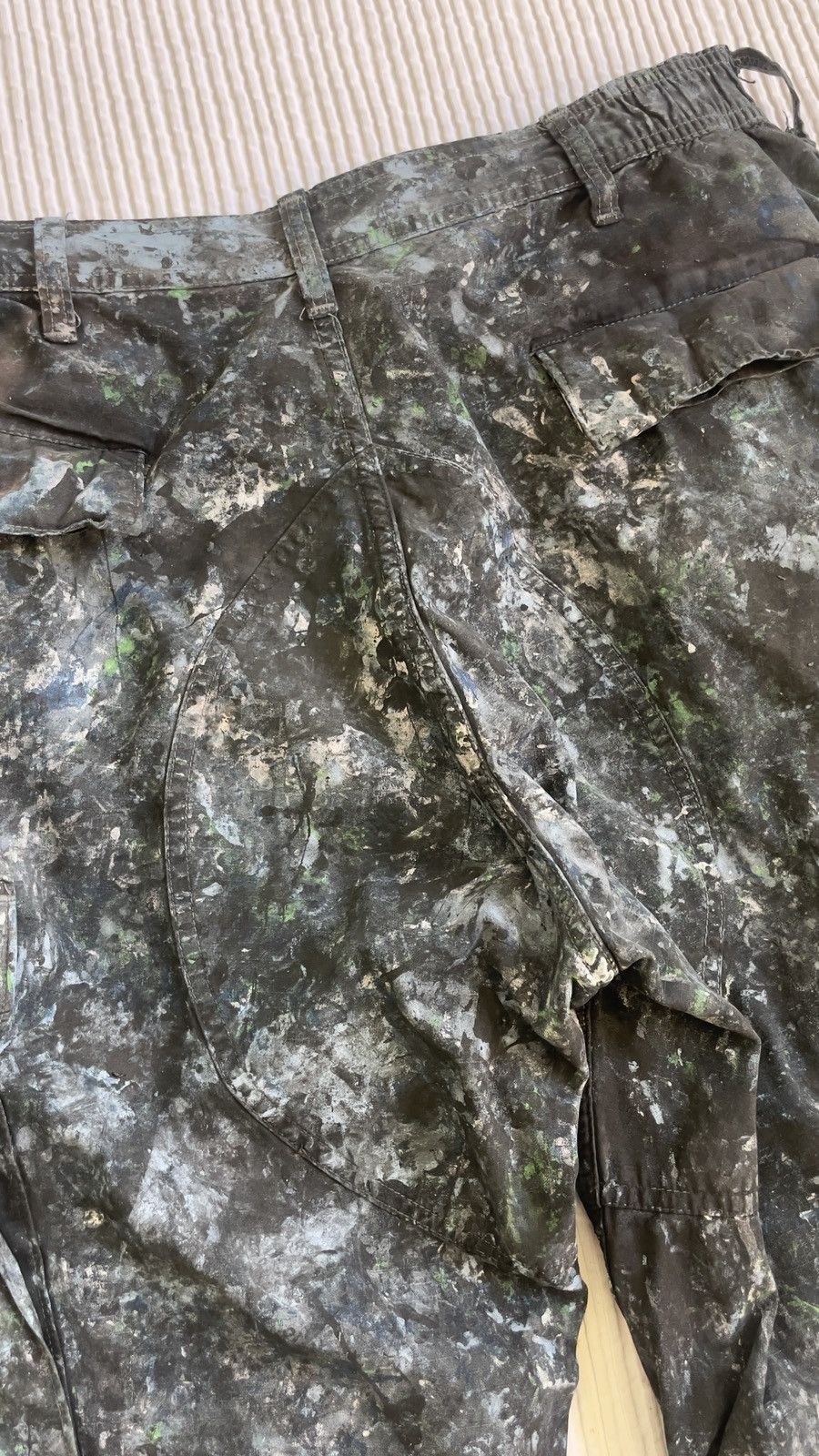 Handmade Monet Camo Pant Size US 34 / EU 50 - 24 Thumbnail