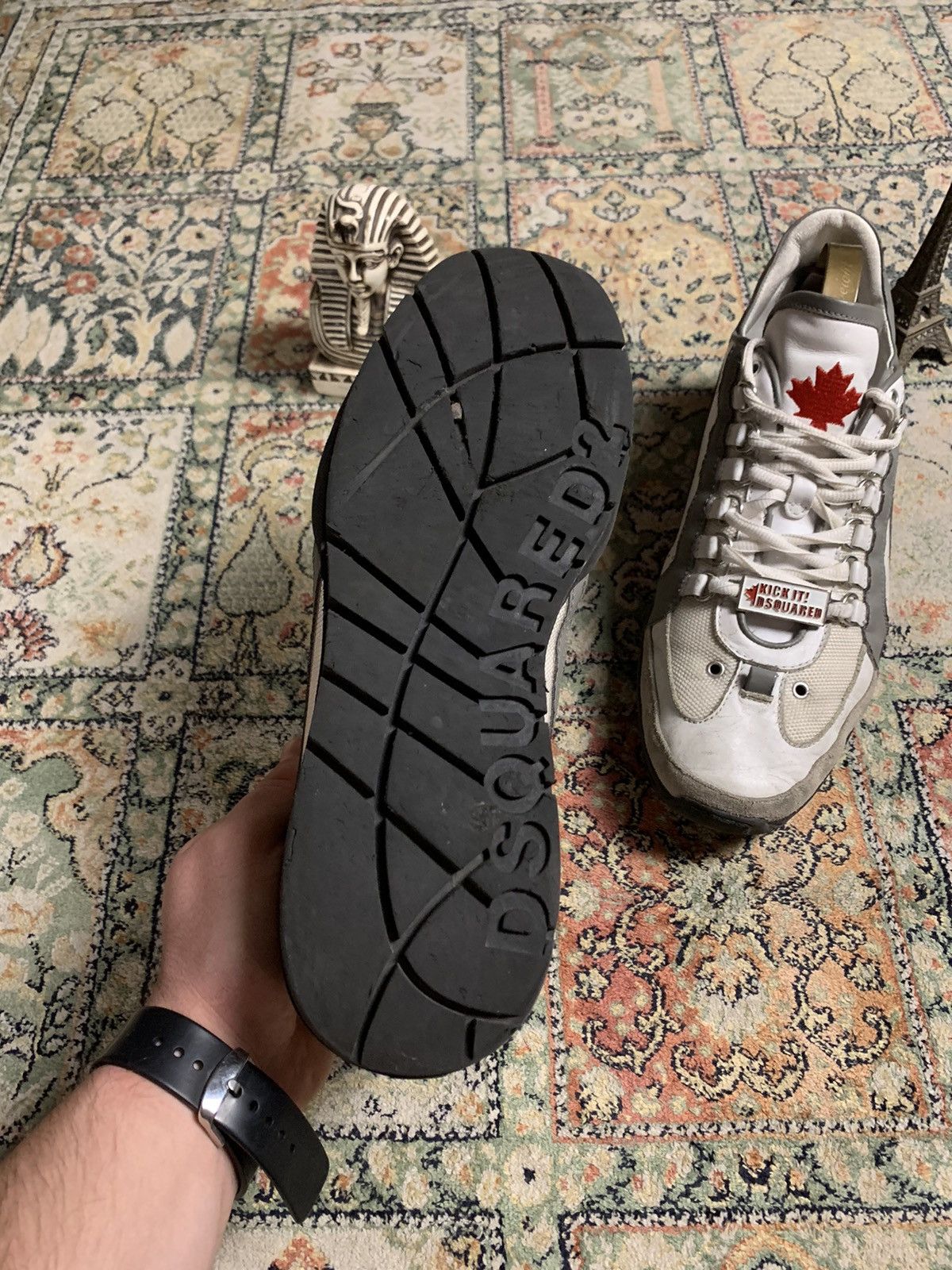 Dsquared2 × Vintage Vintage DSQUARED D2 Born To Rebel 1964 sneakers Size US 9 / EU 42 - 11 Thumbnail