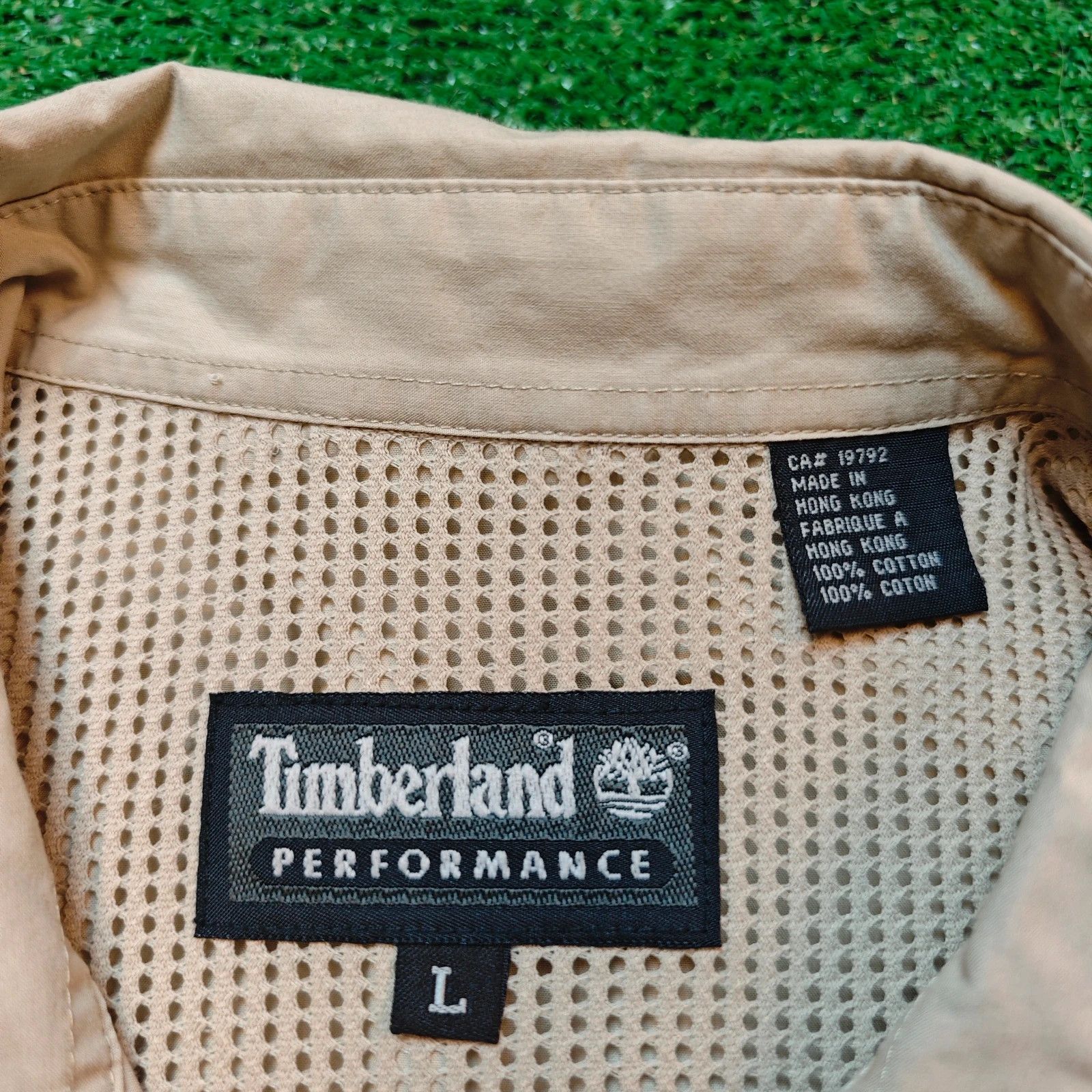Timberland × Vintage Vintage Timberland Shirt Mens L/XL performance outdoors 90s Size US L / EU 52-54 / 3 - 7 Thumbnail