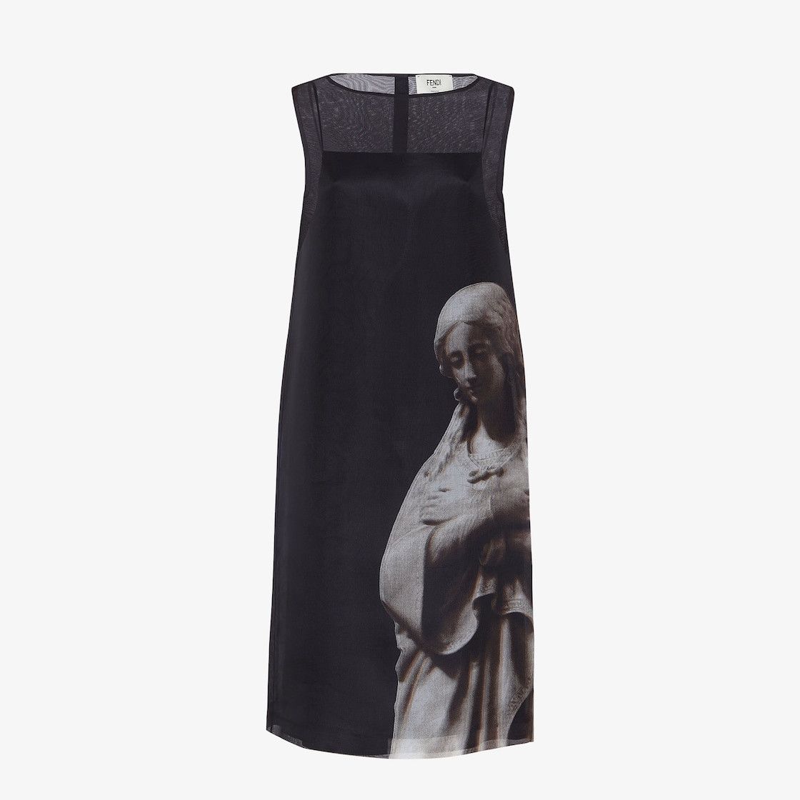 Fendi o1s1wg110326 Dress in Black Size XL / US 12-14 / IT 48-50 - 1 Thumbnail