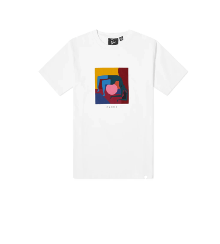 By Parra By Parra Yoga Balled Tee White • M Size US L / EU 52-54 / 3 - 1 Thumbnail