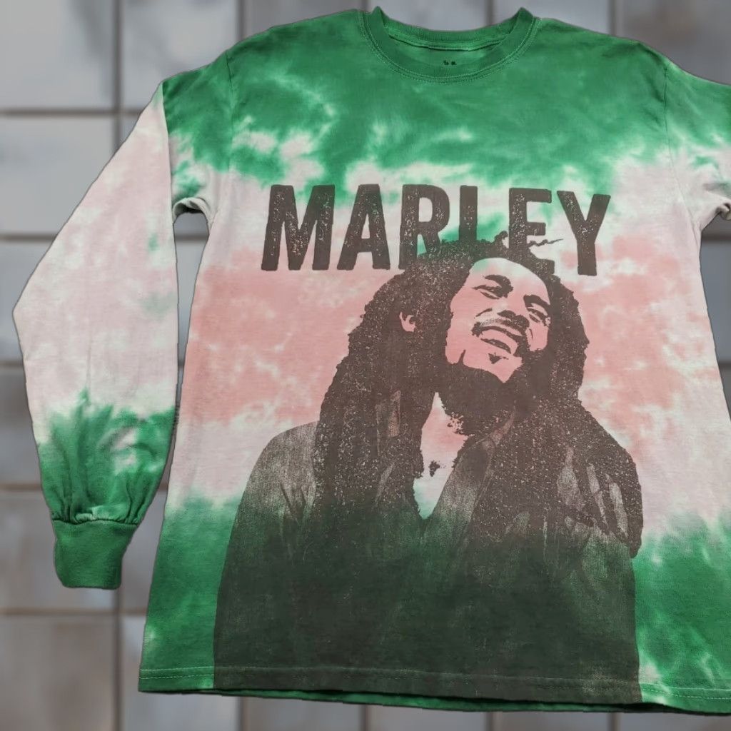 Vintage **Zion Band Music Bob Marley T-Shirt Adult Small Long Sleeve Tie-Dye** User: Zion Band Music Bob Marley T-Shirt Adult Small Long Sleeve Tie-Dye Size US S / EU 44-46 / 1 - 1 Thumbnail