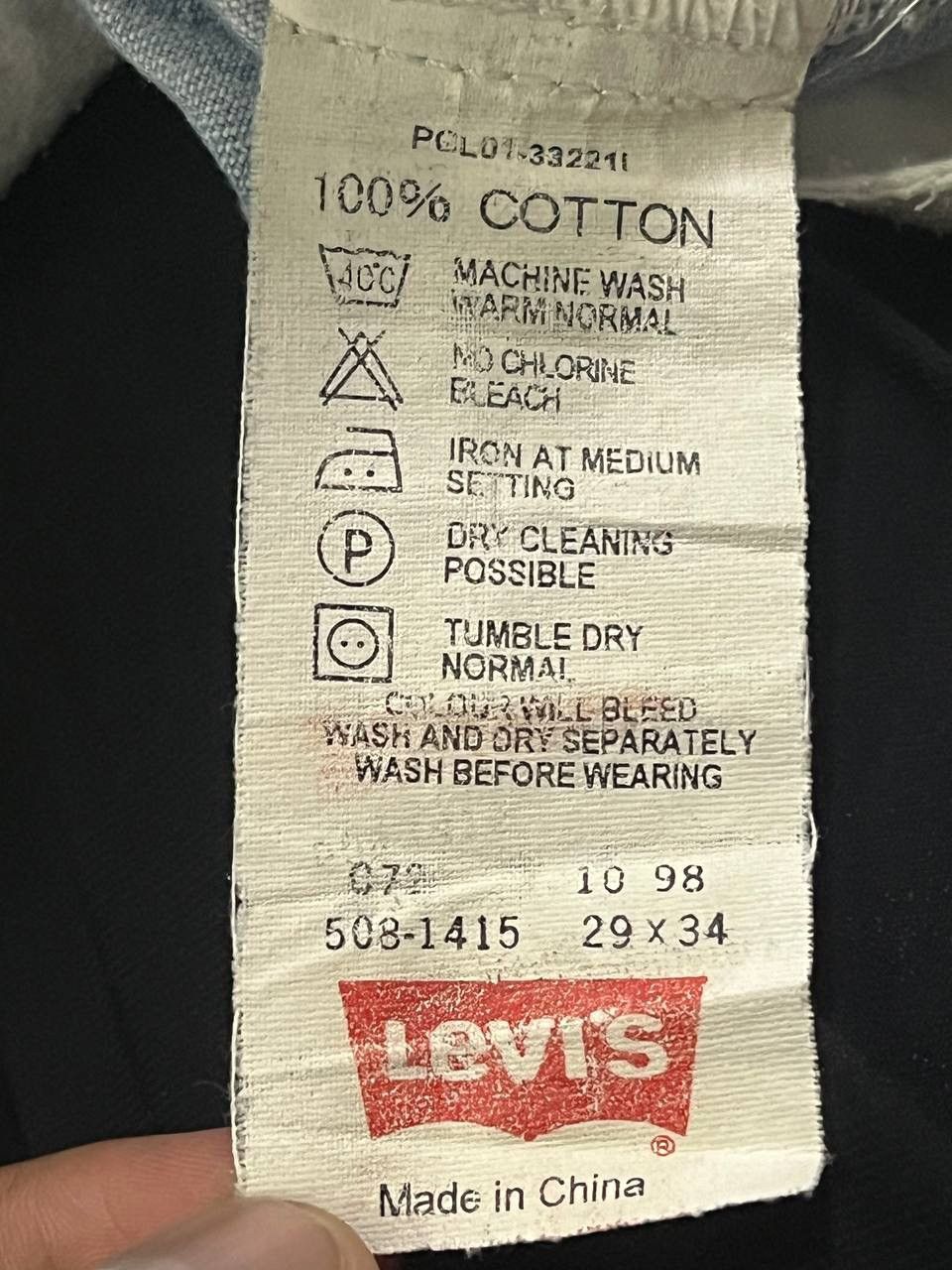 Levi's Vintage Clothing LEVI’S VINTAGE 508 SILVER TAB JEANS Size US 30 / EU 46 - 13 Thumbnail