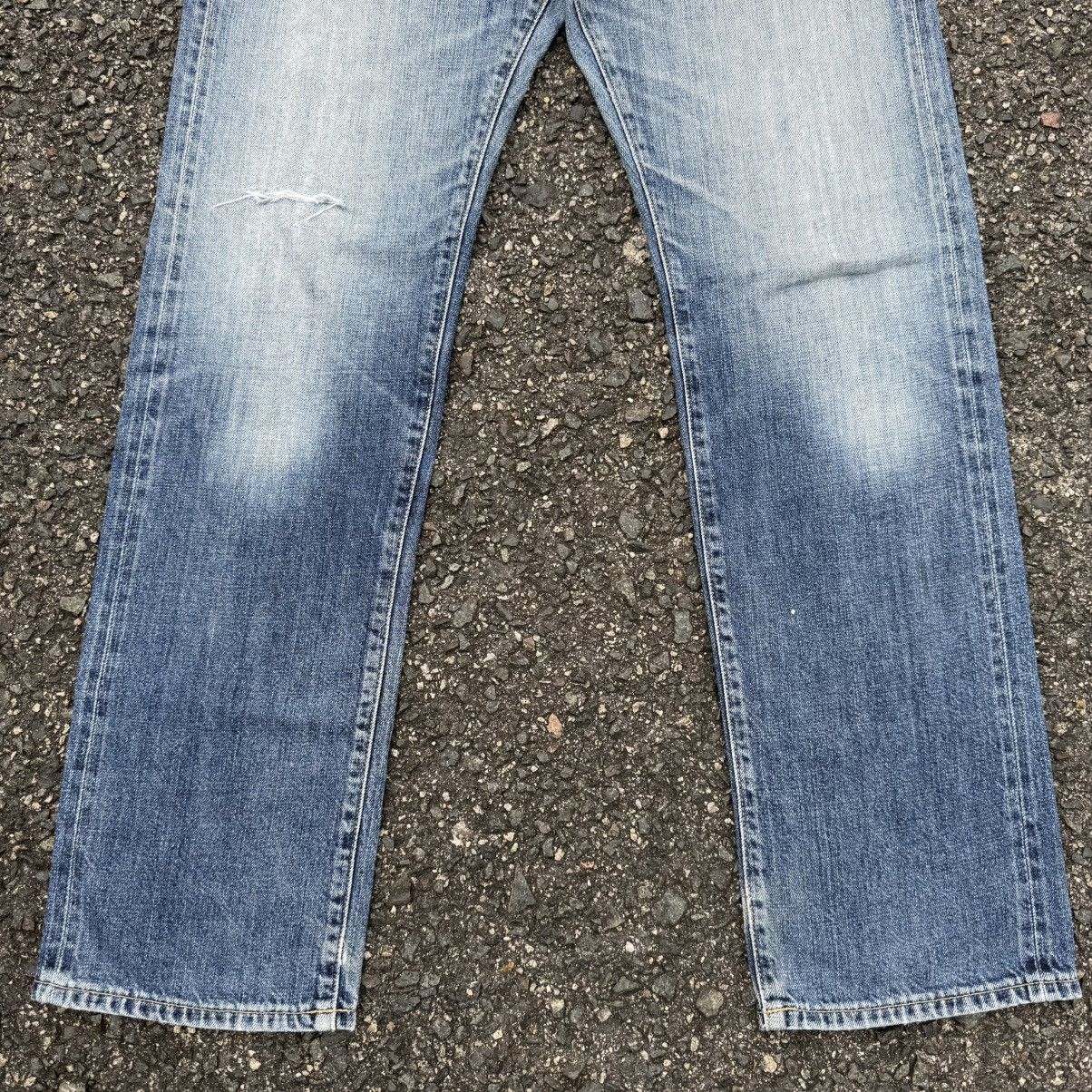 Japanese Brand VINTAGE JAPANESE MUD WASH SELVEGE DENIM JEAN PANTS Size US 33 - 3 Thumbnail