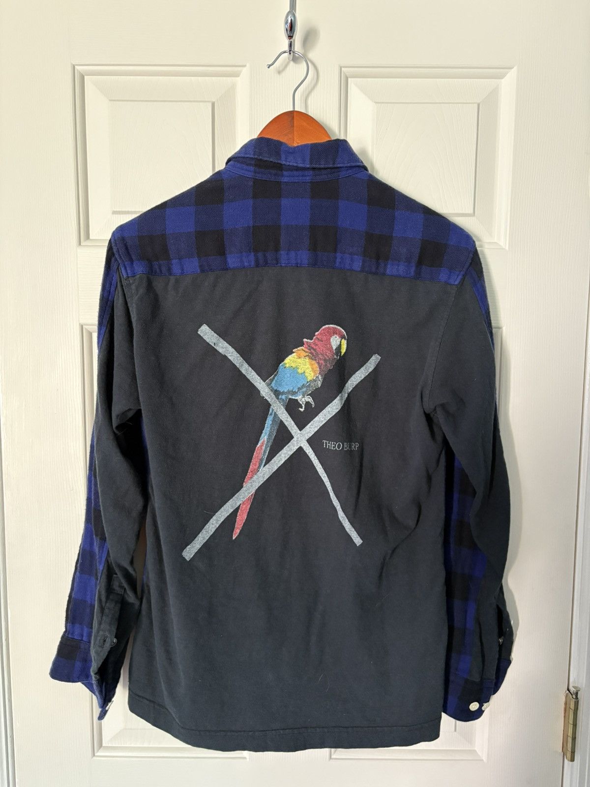 Undercover Undercover blue plaid tee shirt button up Size US M / EU 48-50 / 2 - 2 Thumbnail
