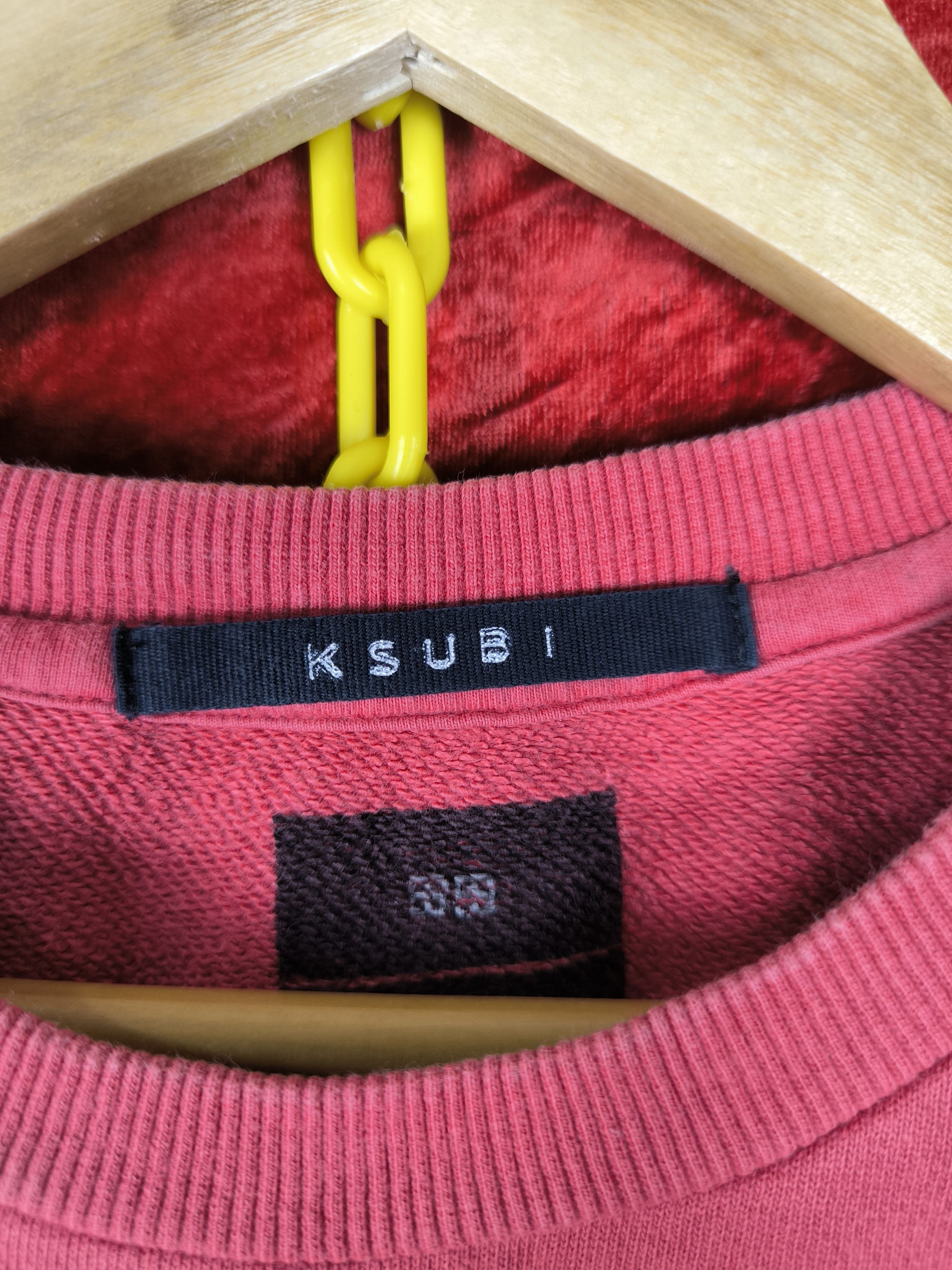 Ksubi 4 x 4 Biggie Crew Chili Sweatshirt Size US M / EU 48-50 / 2 - 7 Thumbnail