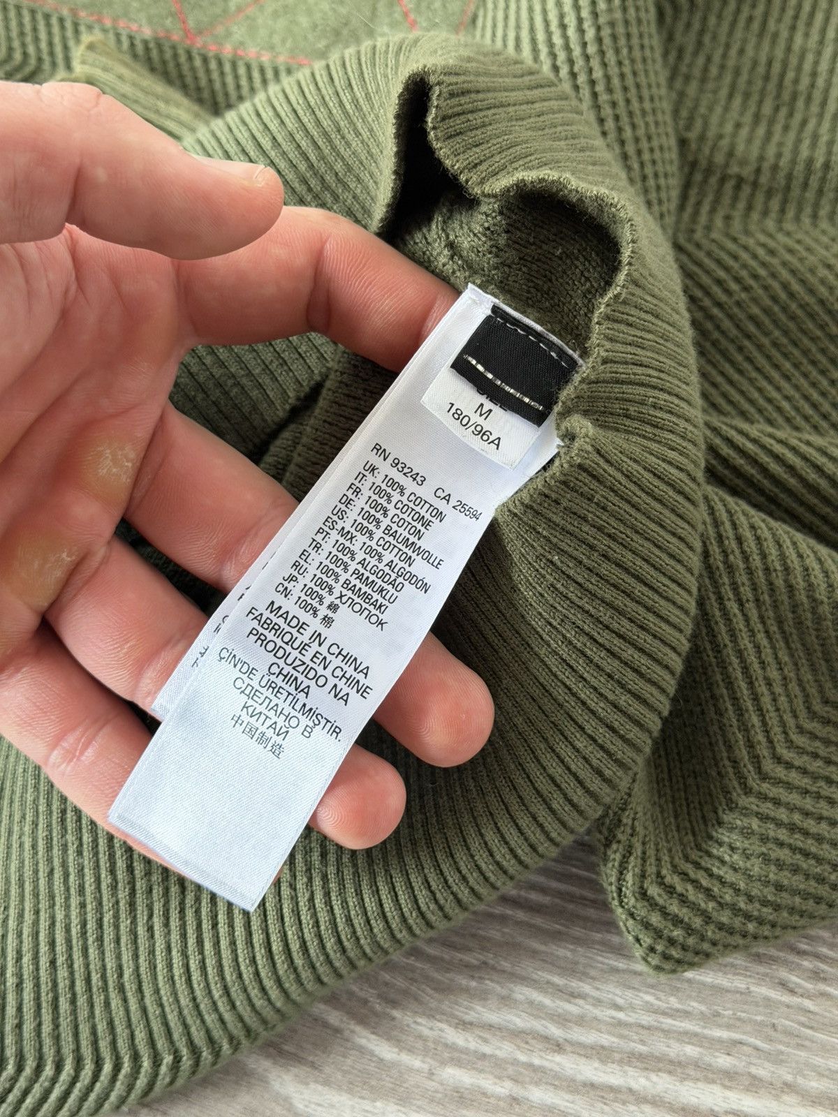 Diesel Archival Avant Garde Diesel Italy Made Military Knit Sweater Size US M / EU 48-50 / 2 - 15 Thumbnail