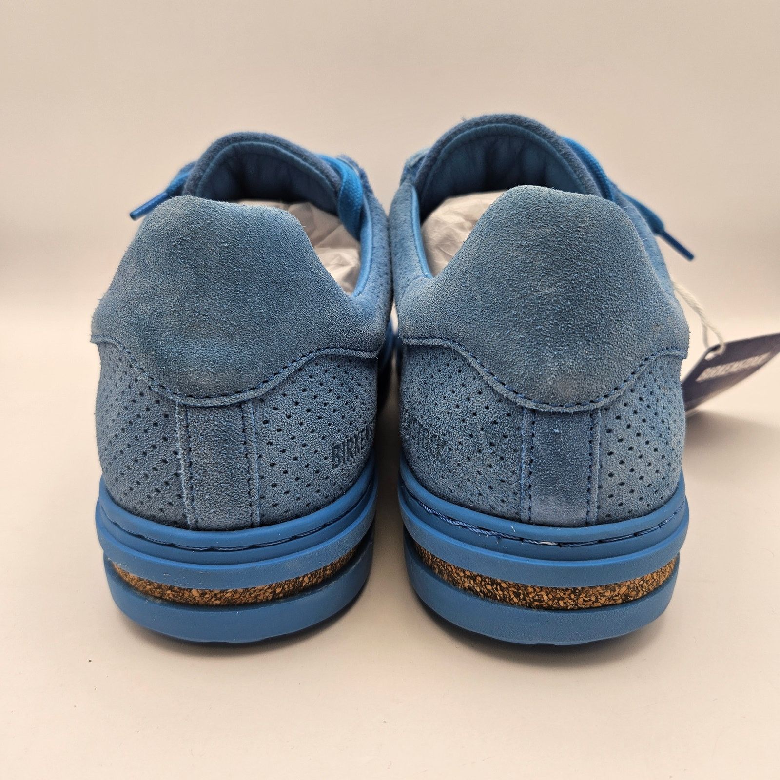 Birkenstock BIRKENSTOCK WOMEN'S 7 BEND LOW SUEDE BLUE SNEAKER Size US 7 / IT 37 - 3 Thumbnail