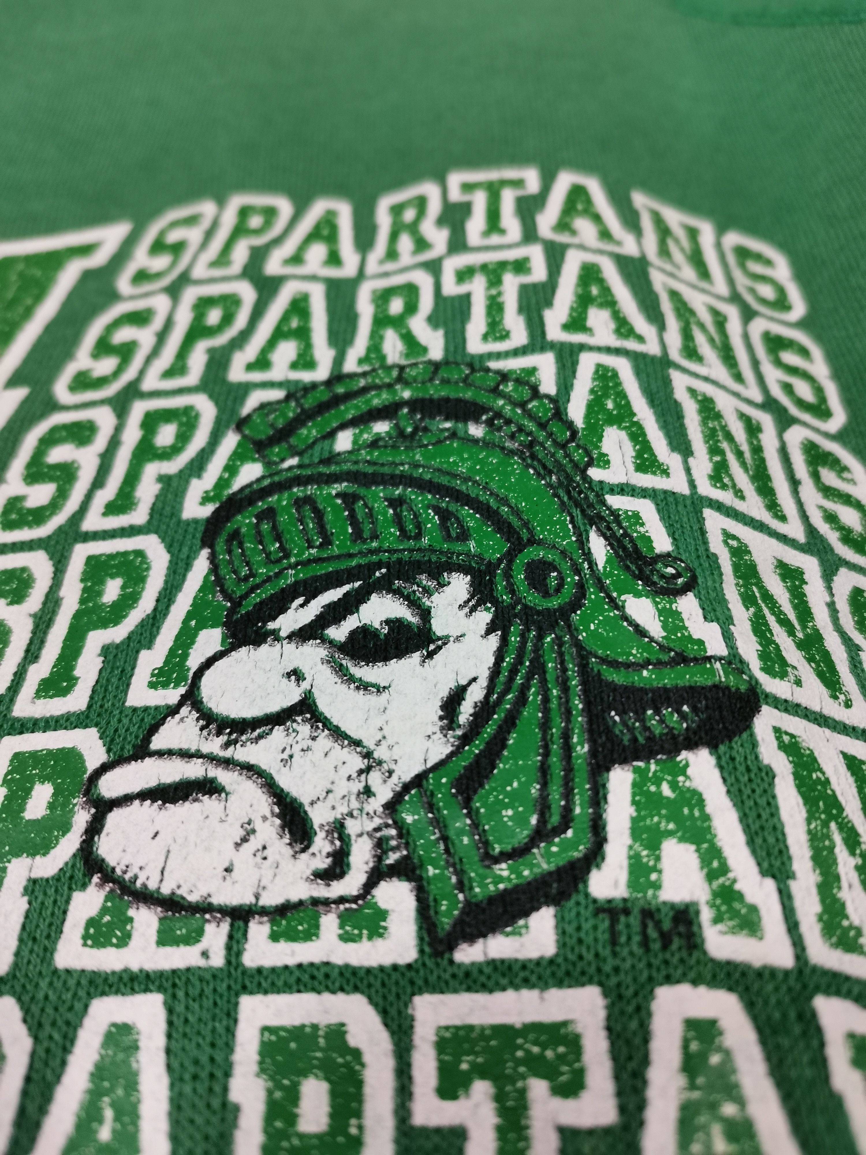 Vintage Vtg 80s MSU Michigan State University Spartans Sweatshirt Size US S / EU 44-46 / 1 - 5 Thumbnail