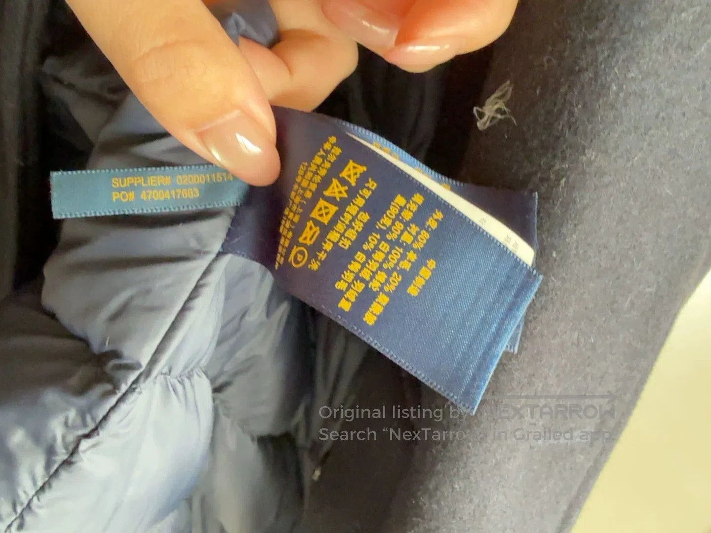 Polo Ralph Lauren Polo Ralph Lauren Wool Down Coat. Size US XS / EU 42 / 0 - 9 Thumbnail