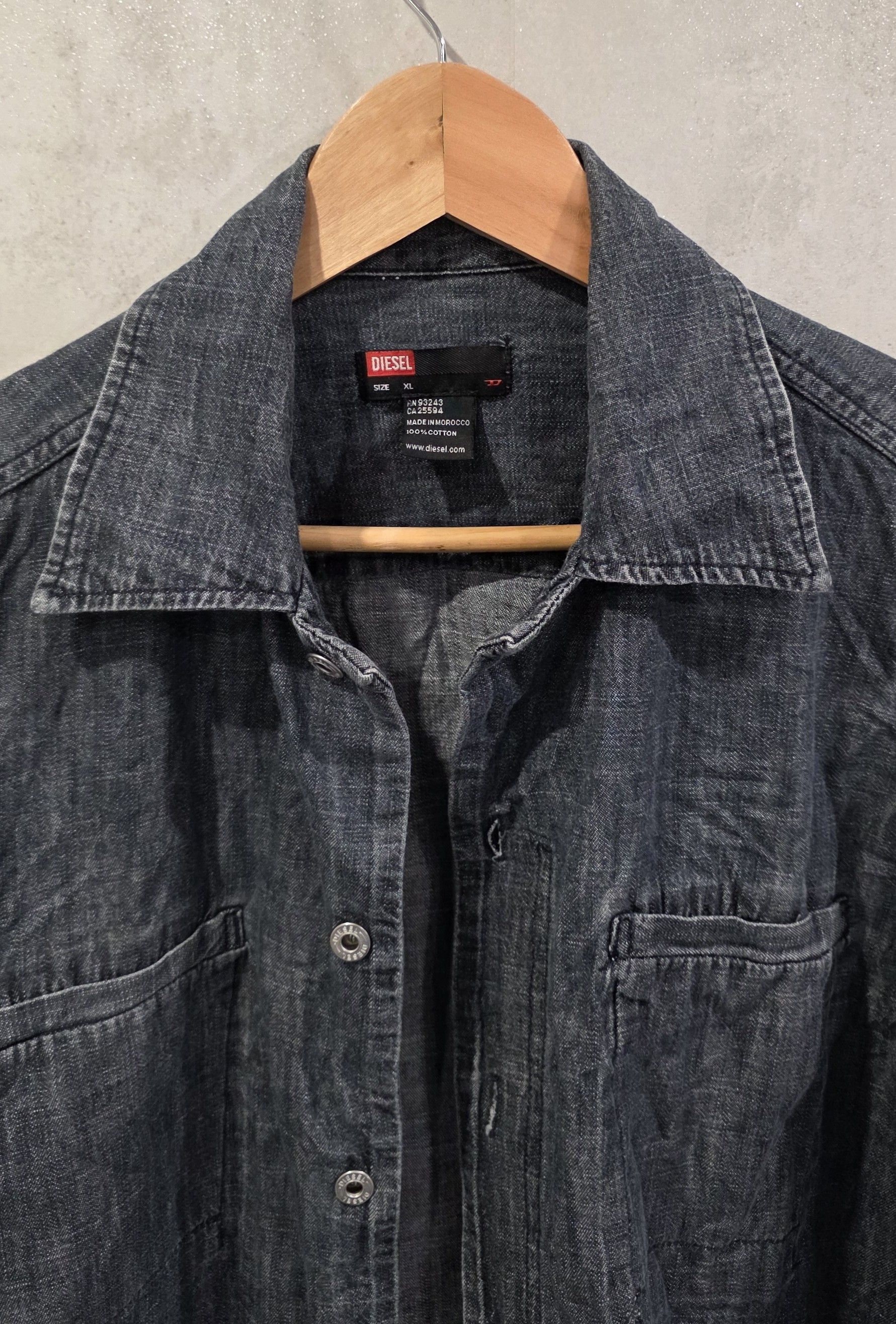Diesel Diesel Archive Button-Up Shirt (2009) Size US XL / EU 56 / 4 - 2 Thumbnail