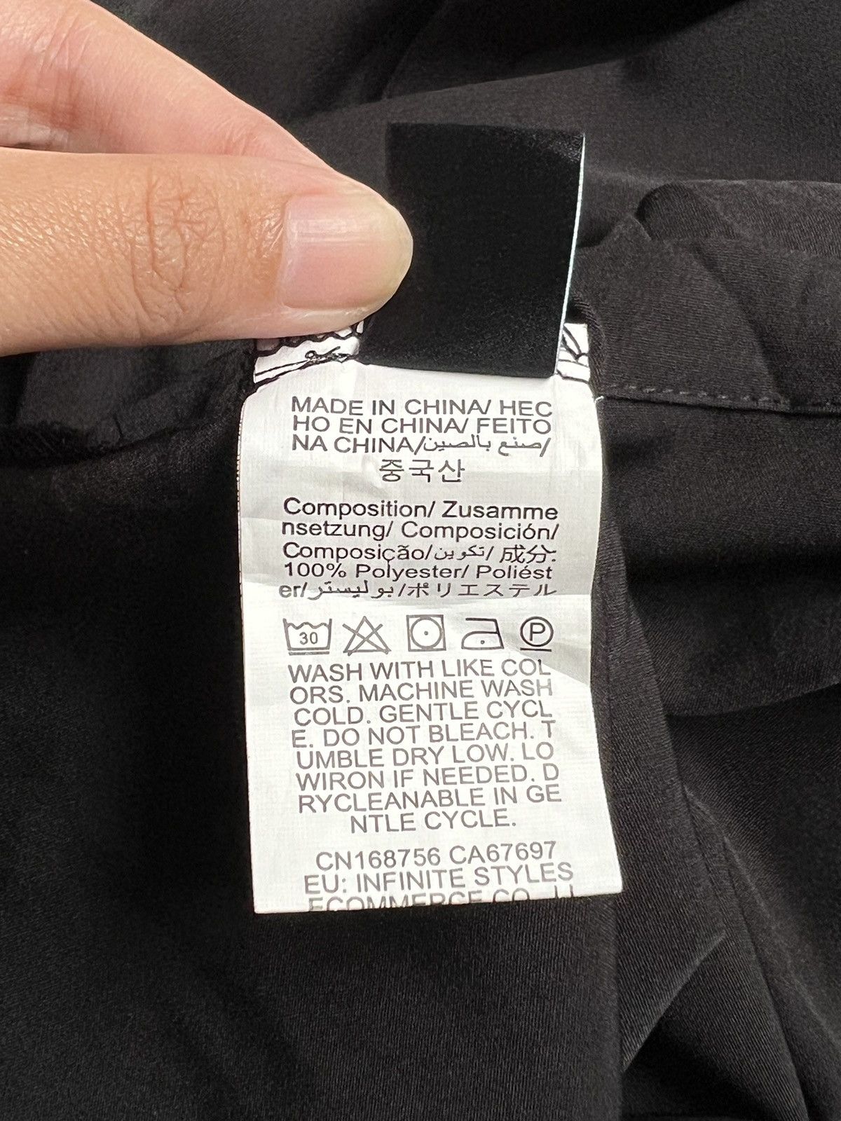 Other MANFINITY Black Shirt Size US XL / EU 56 / 4 - 12 Thumbnail