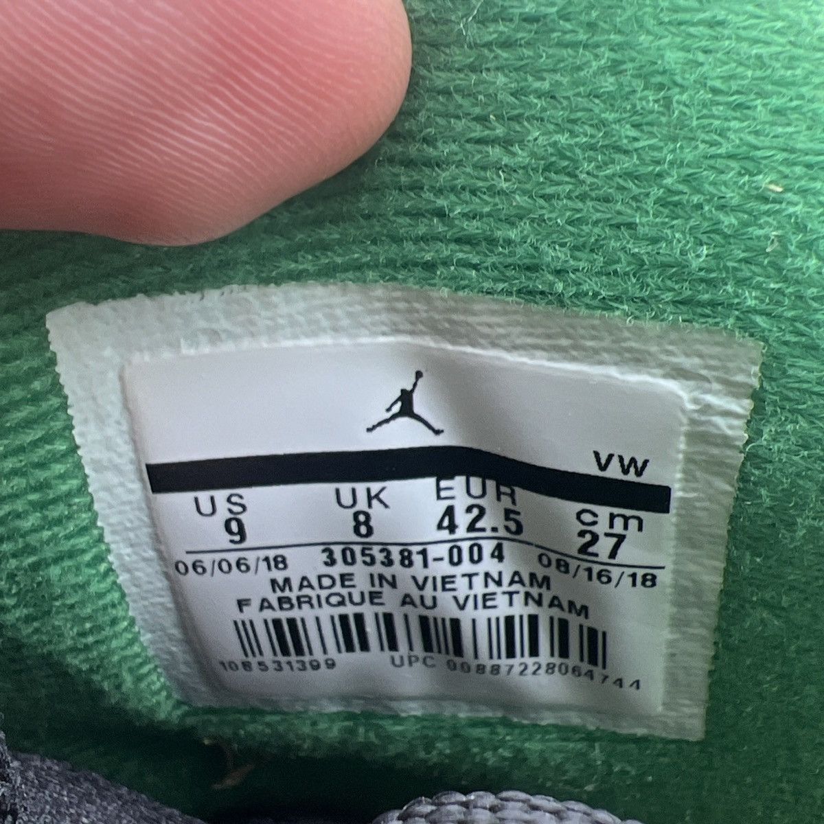 Jordan Brand Air Jordan 8 tinker air raid Size US 9 / EU 42 - 9 Thumbnail