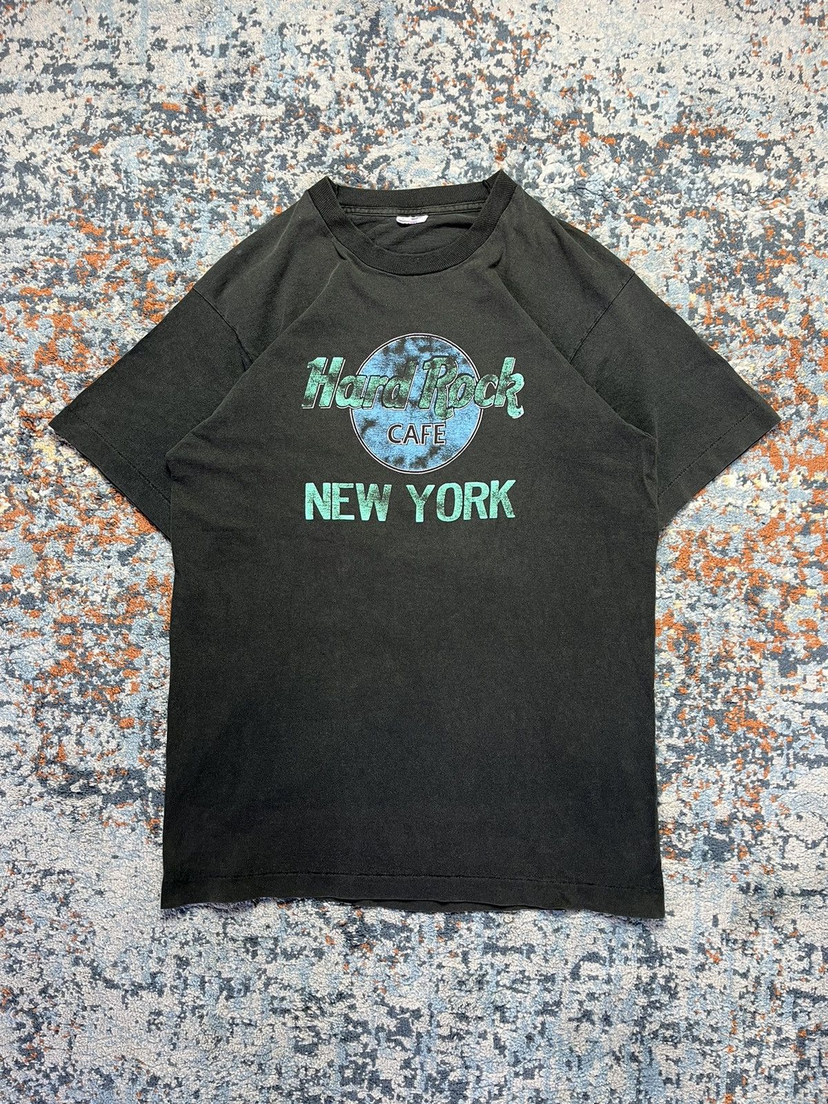 Hard Rock Cafe × Vintage Vintage 80s Hard Rock Cafe - New York worn to perfection tee Size US L / EU 52-54 / 3 - 1 Thumbnail