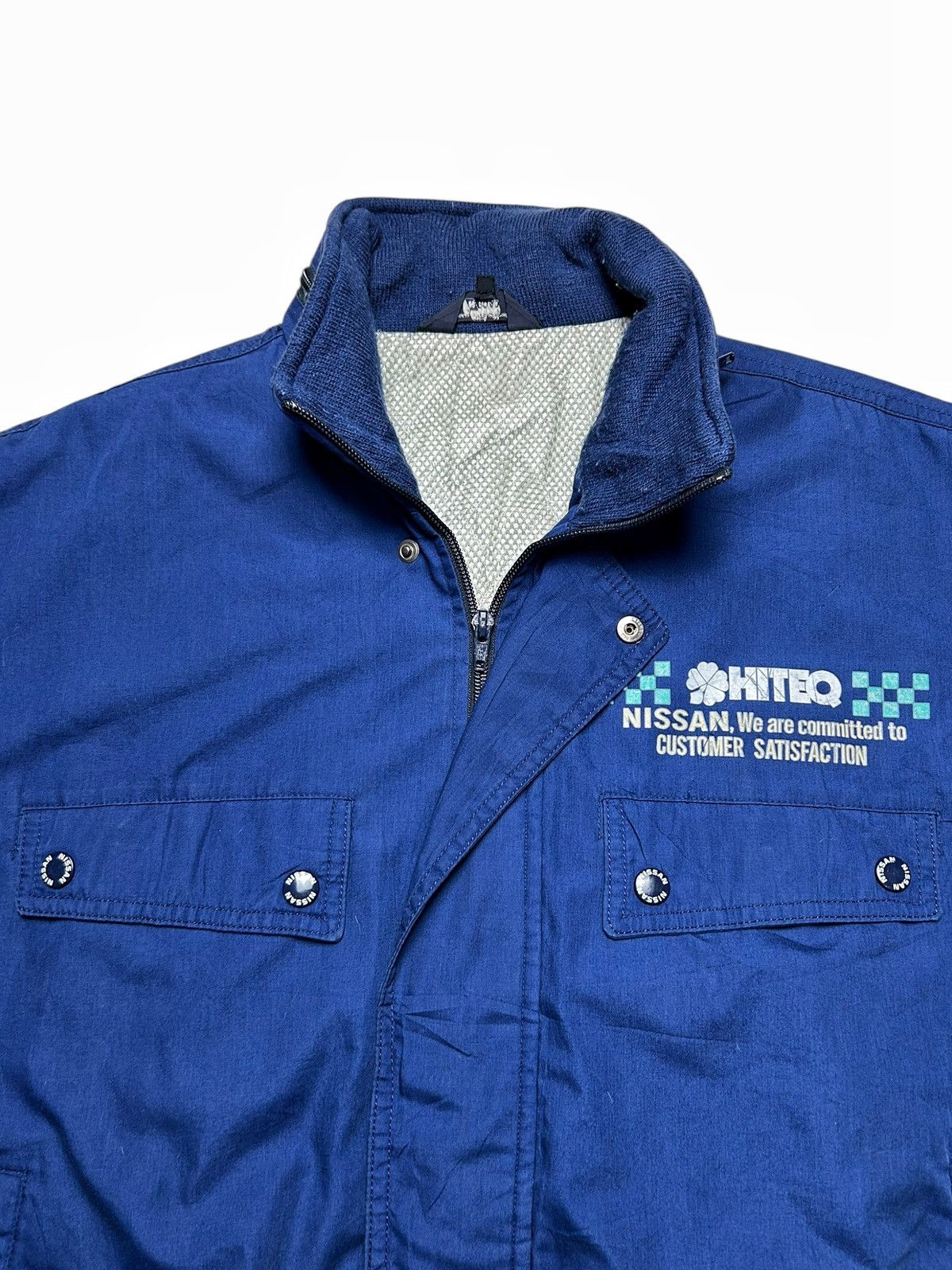 Nissan × Vintage Nissan Nismo Motorsport Hi Teq Nissan Racing Jacket JDM Size US L / EU 52-54 / 3 - 5 Thumbnail